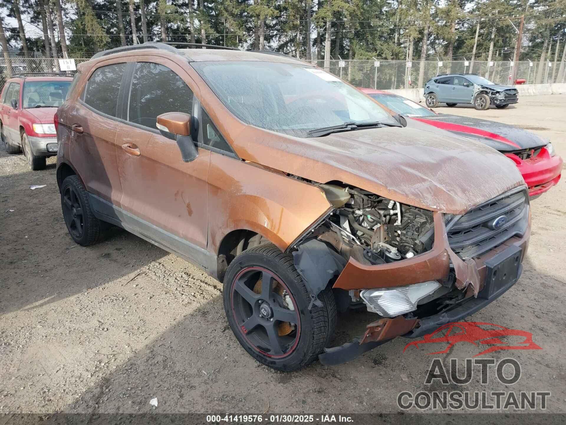 FORD ECOSPORT 2018 - MAJ6P1CL6JC213896