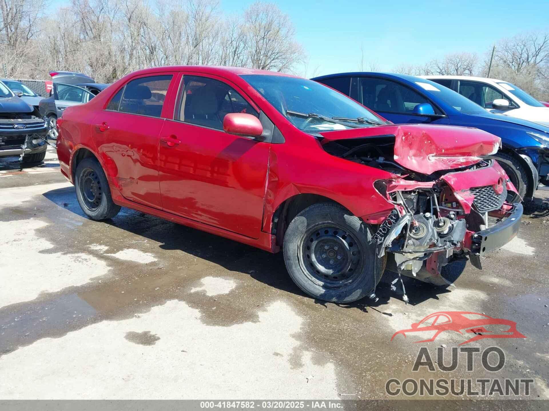 TOYOTA COROLLA 2010 - 1NXBU4EE9AZ260962