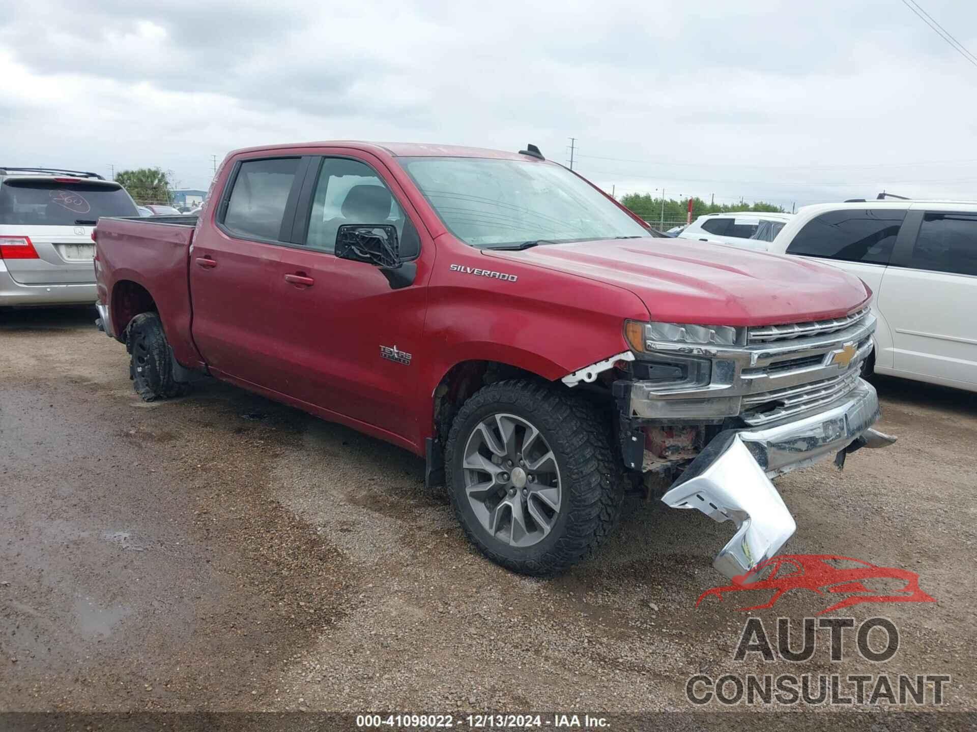 CHEVROLET SILVERADO 1500 2021 - 1GCPWCED2MZ411234