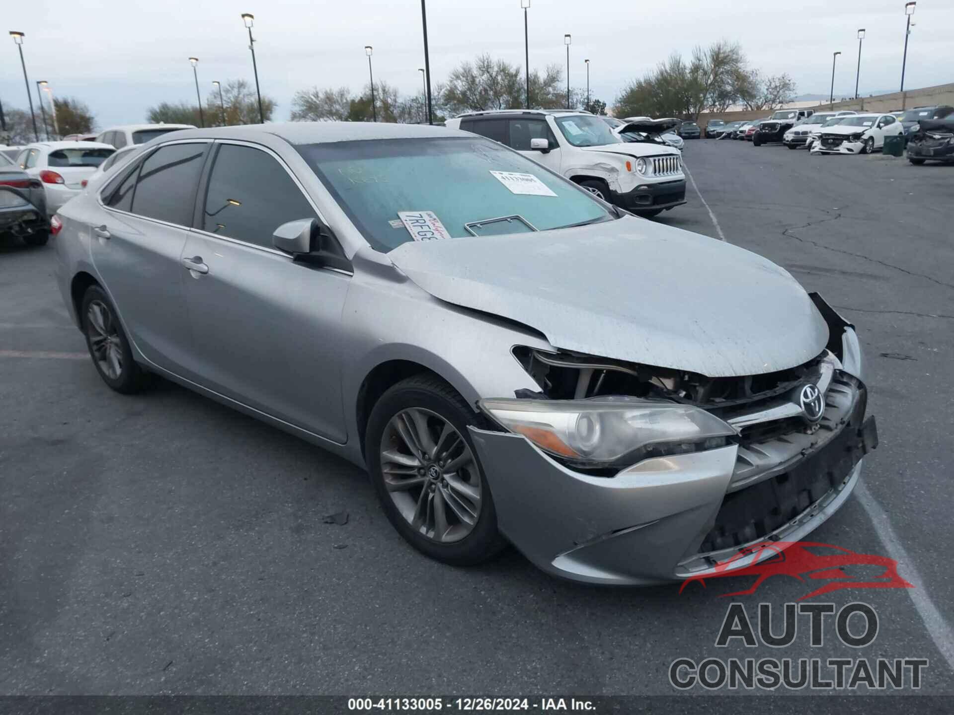 TOYOTA CAMRY 2016 - 4T1BF1FK0GU507971
