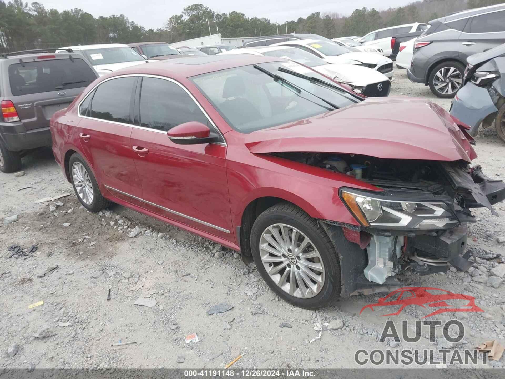 VOLKSWAGEN PASSAT 2017 - 1VWBT7A39HC023186