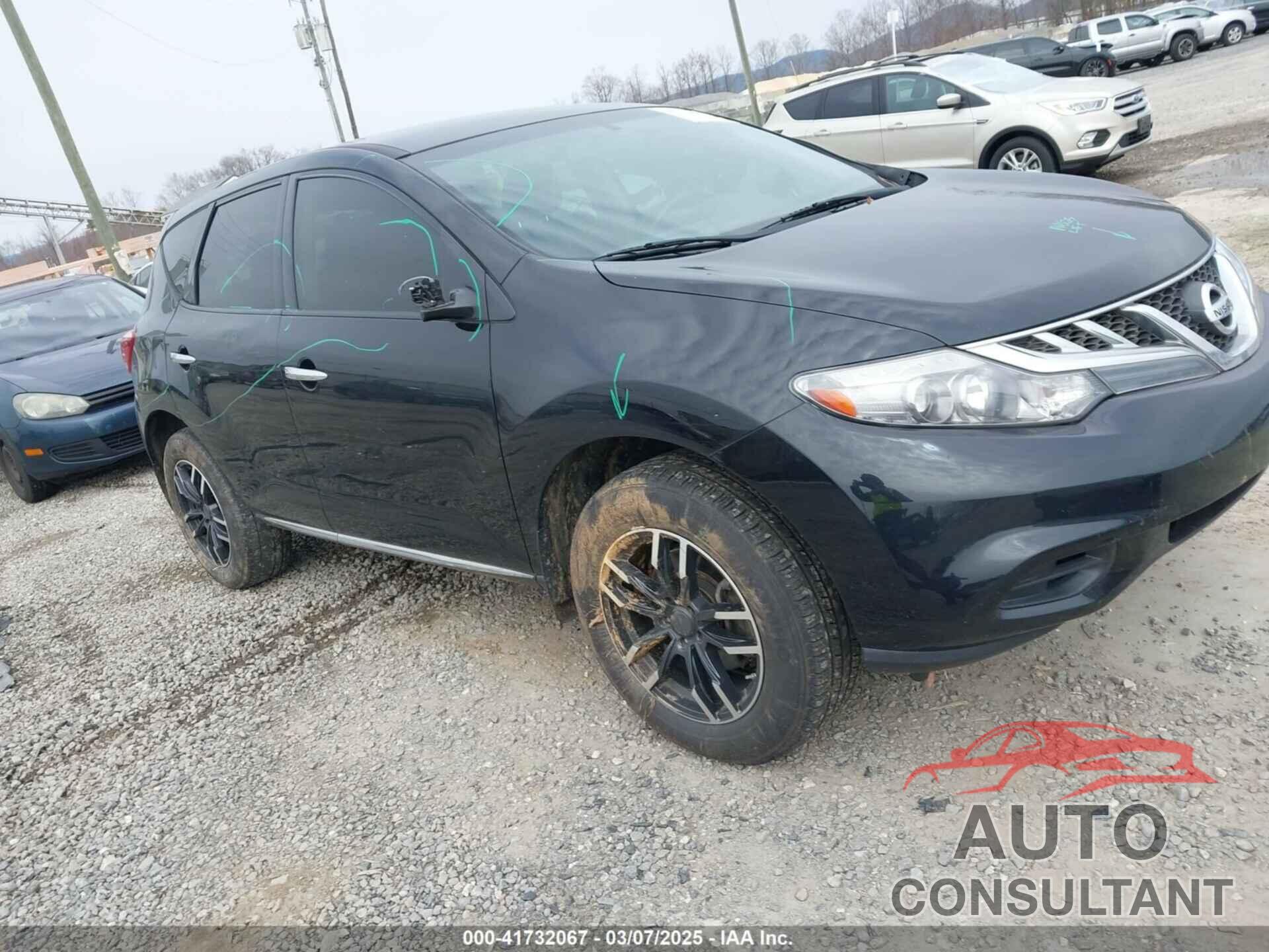 NISSAN MURANO 2014 - JN8AZ1MU2EW402544