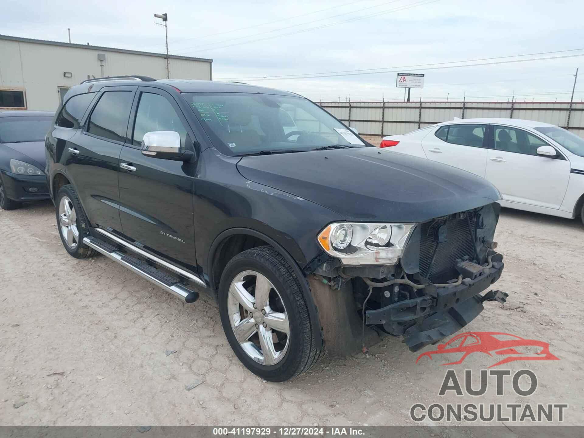 DODGE DURANGO 2013 - 1C4RDHEG1DC504772