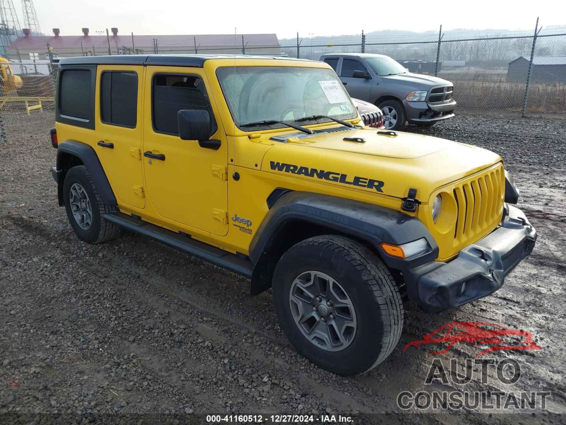 JEEP WRANGLER UNLIMITED 2019 - 1C4HJXDG8KW568514