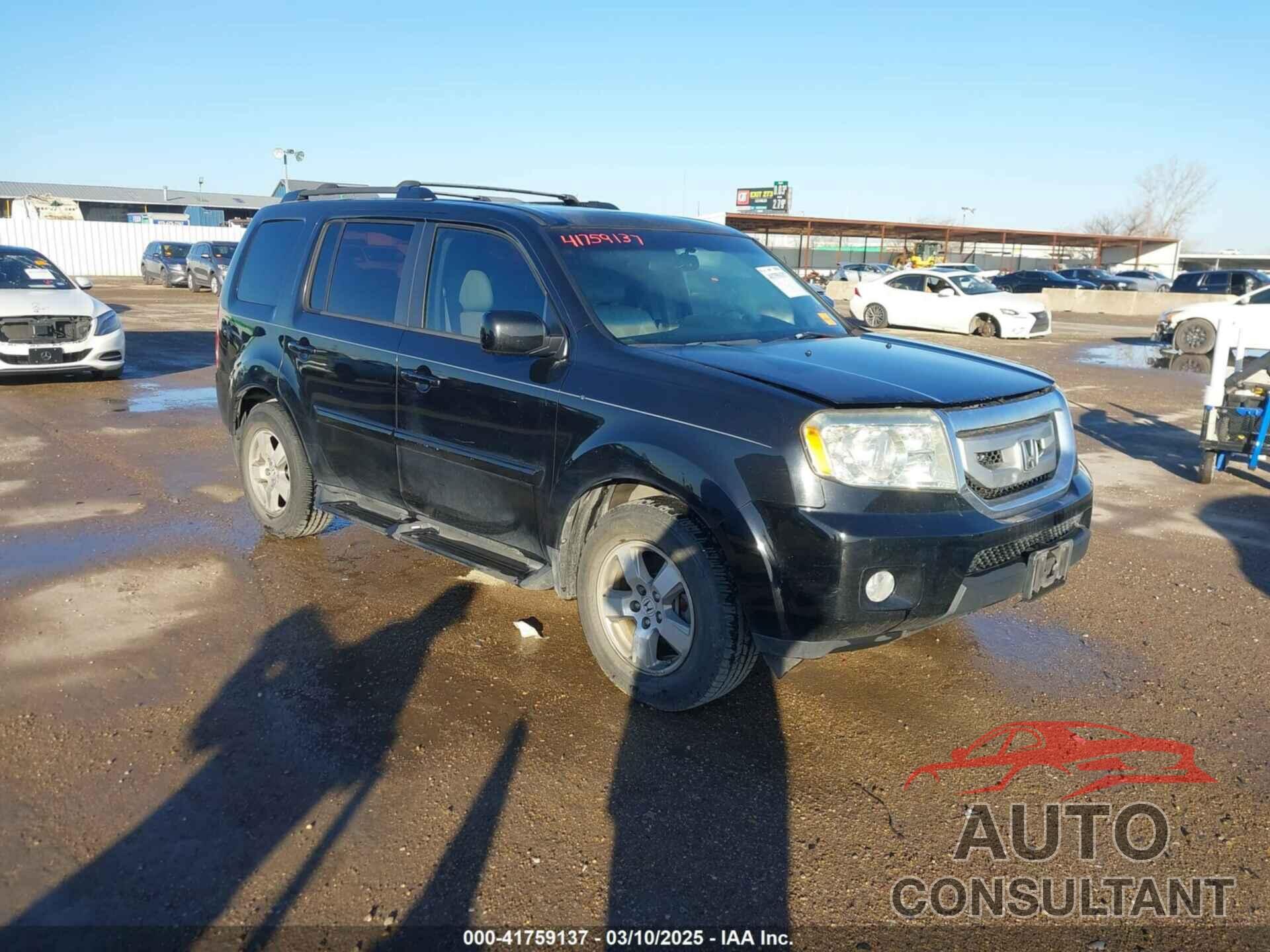 HONDA PILOT 2011 - 5FNYF3H75BB027428