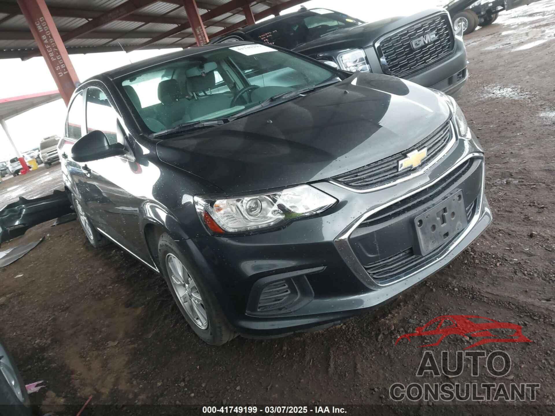 CHEVROLET SONIC 2017 - 1G1JD5SH1H4108116