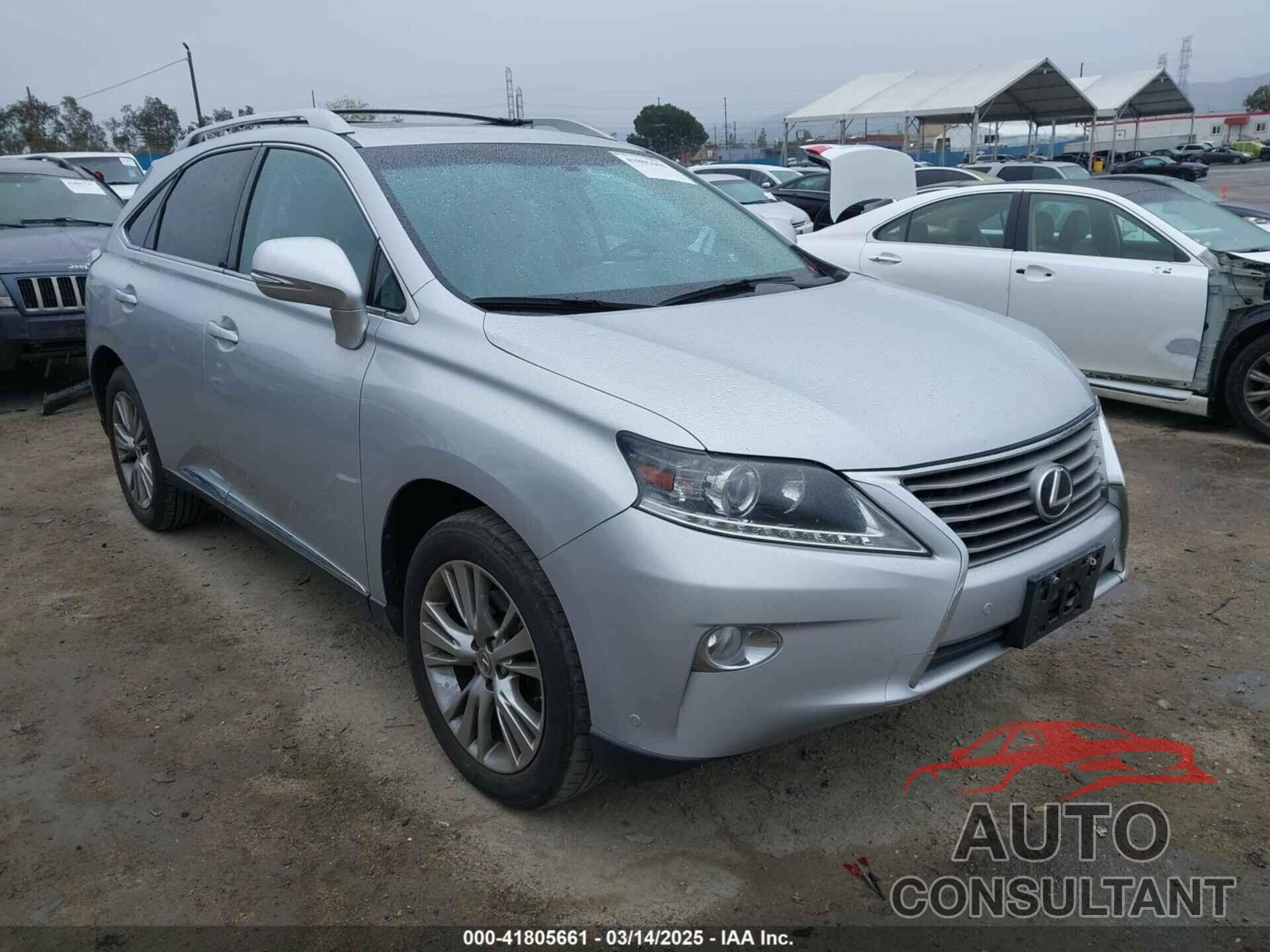LEXUS RX 350 2014 - 2T2ZK1BA2EC149578