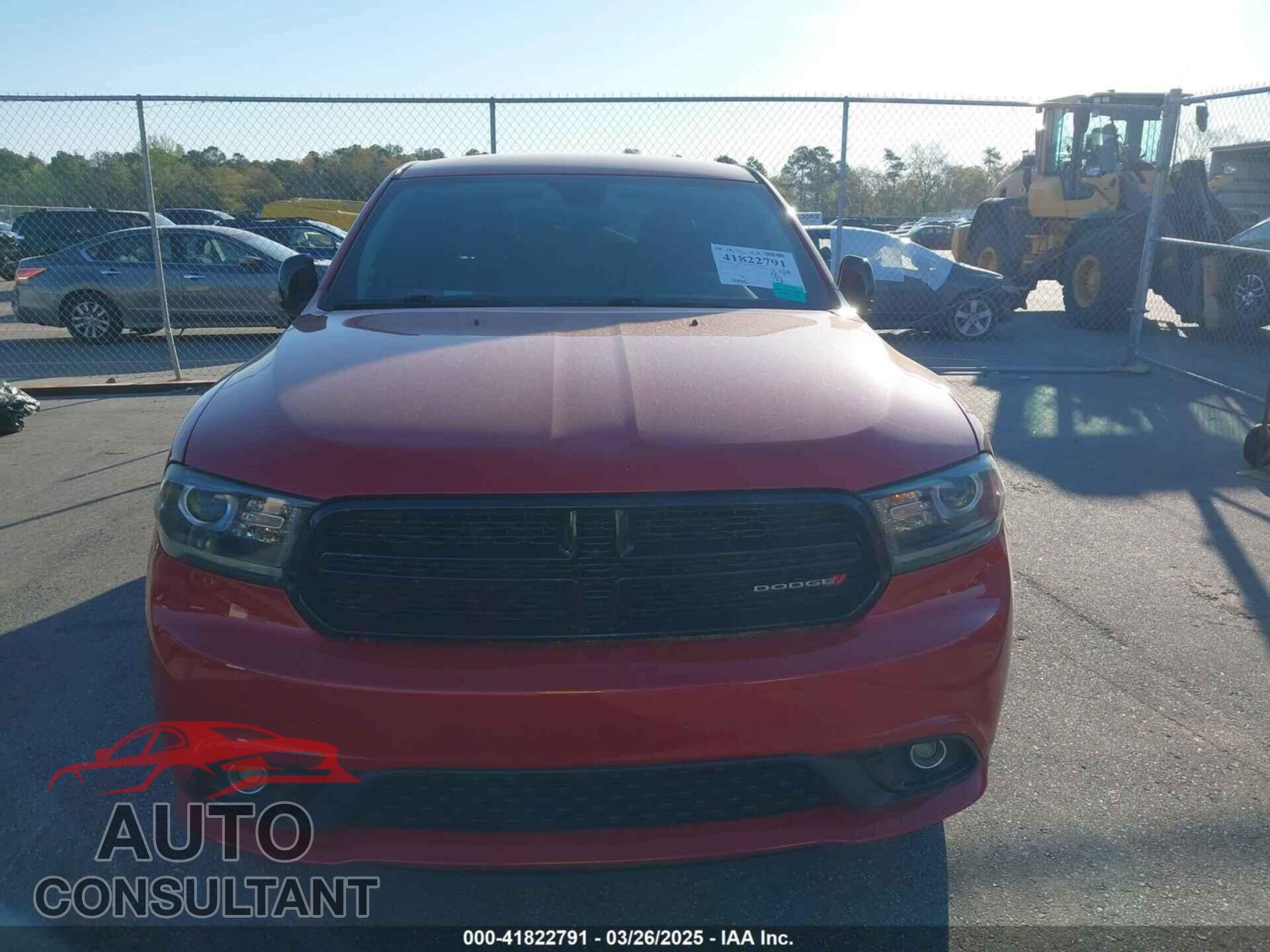 DODGE DURANGO 2017 - 1C4RDJDG5HC870216