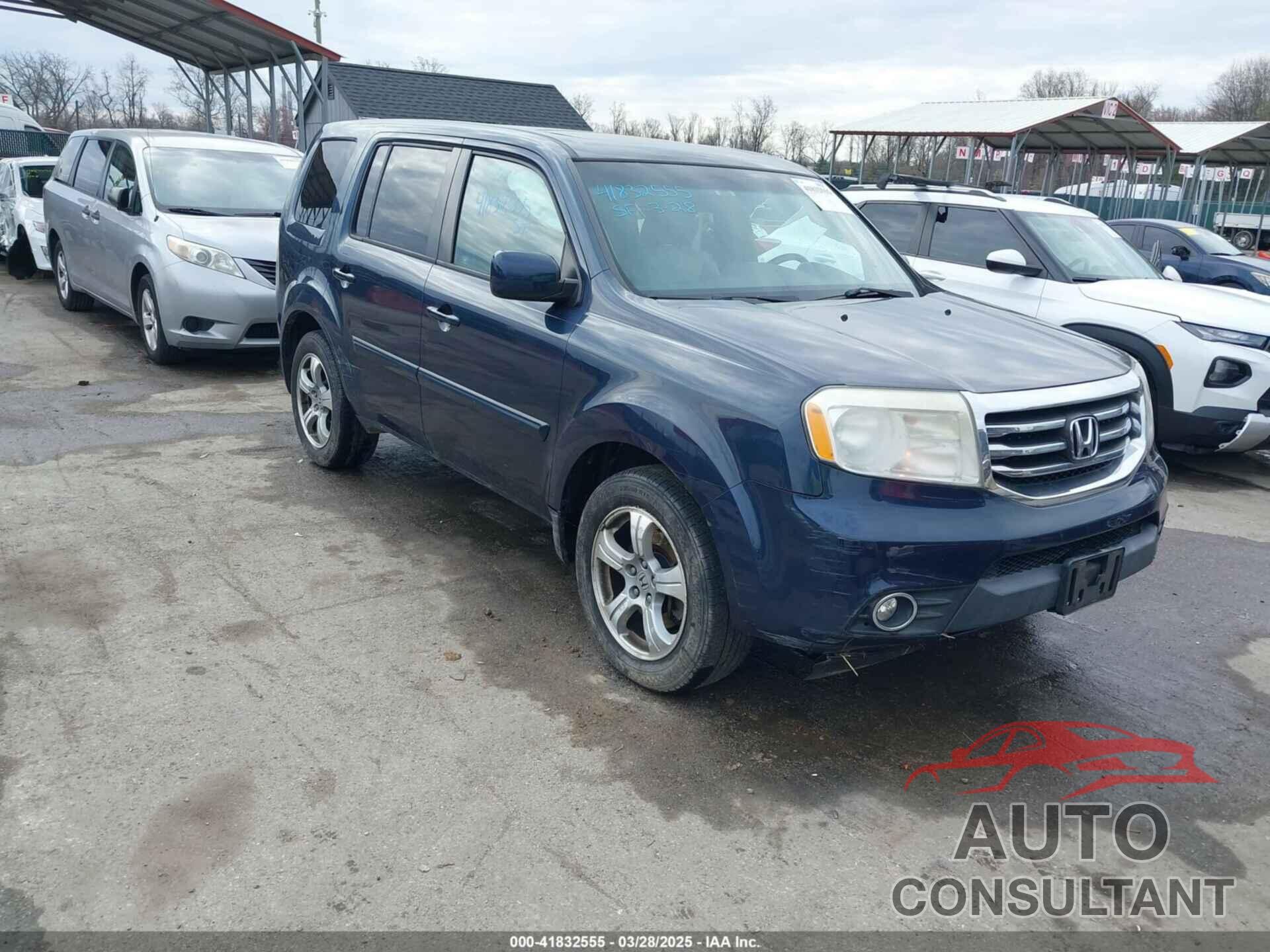 HONDA PILOT 2012 - 5FNYF4H6XCB037404