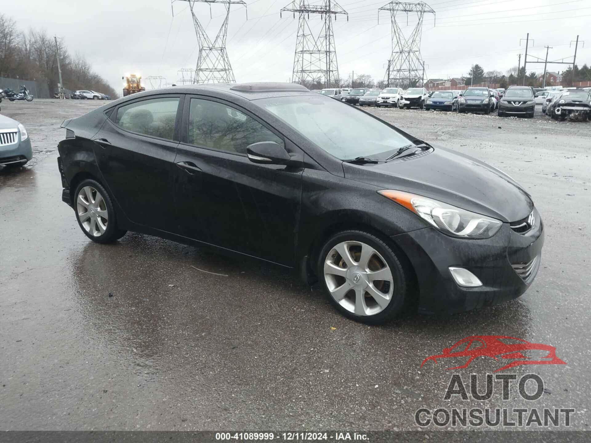 HYUNDAI ELANTRA 2012 - 5NPDH4AE6CH132117