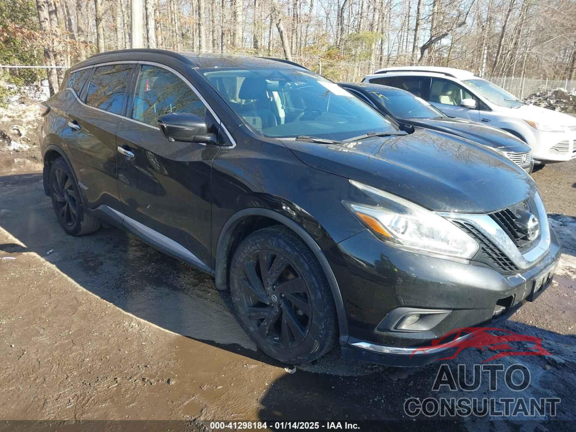 NISSAN MURANO 2017 - 5N1AZ2MH1HN139408