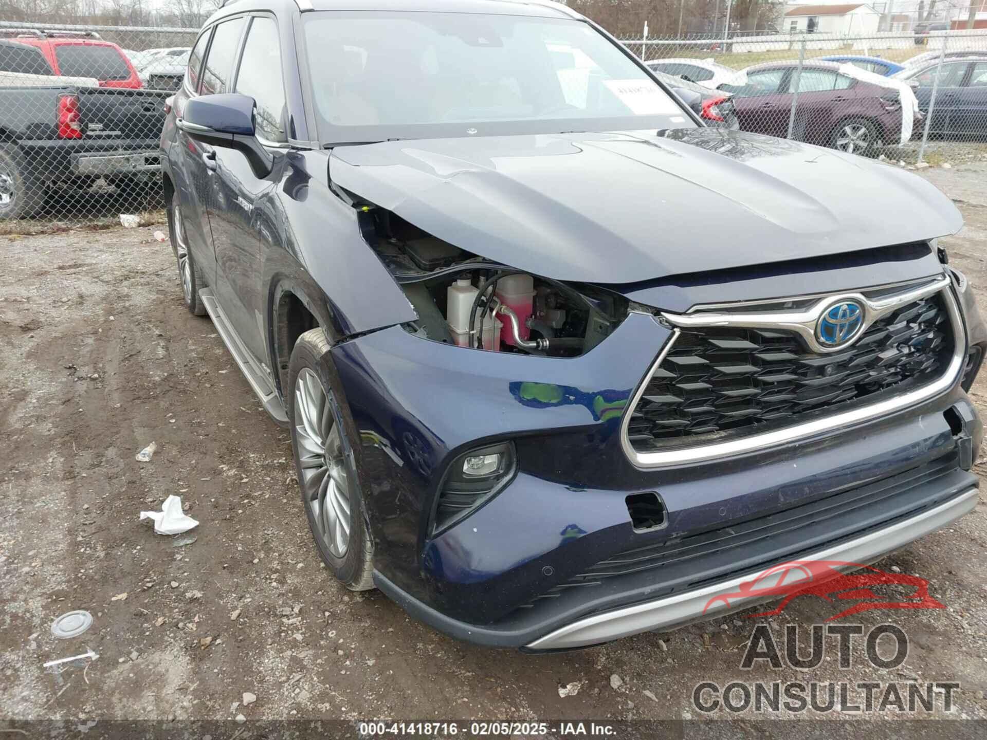TOYOTA HIGHLANDER 2021 - 5TDEBRCH1MS023098