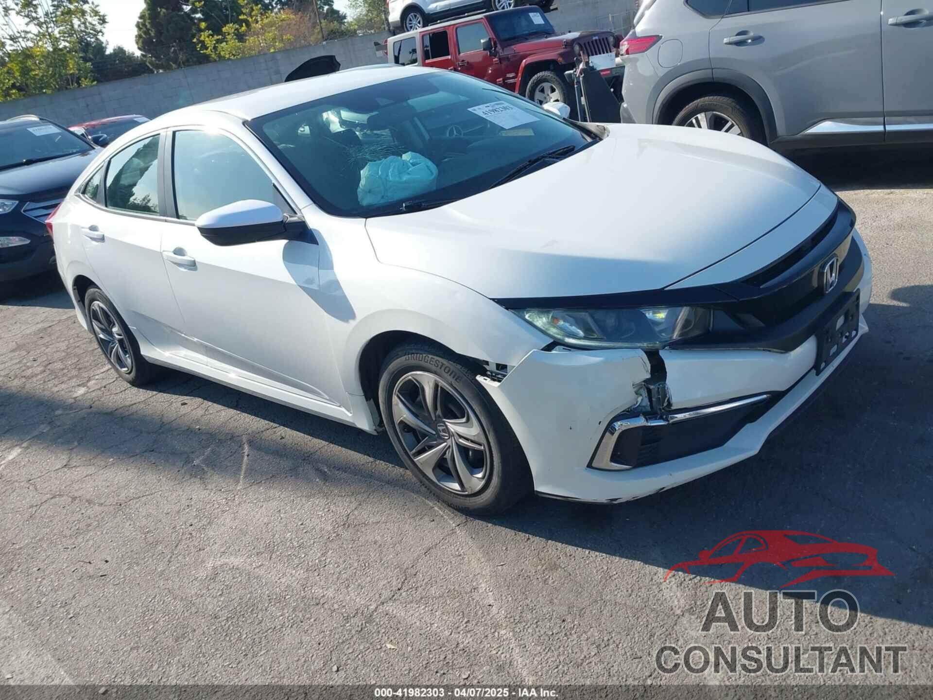 HONDA CIVIC 2019 - 2HGFC2F62KH505921