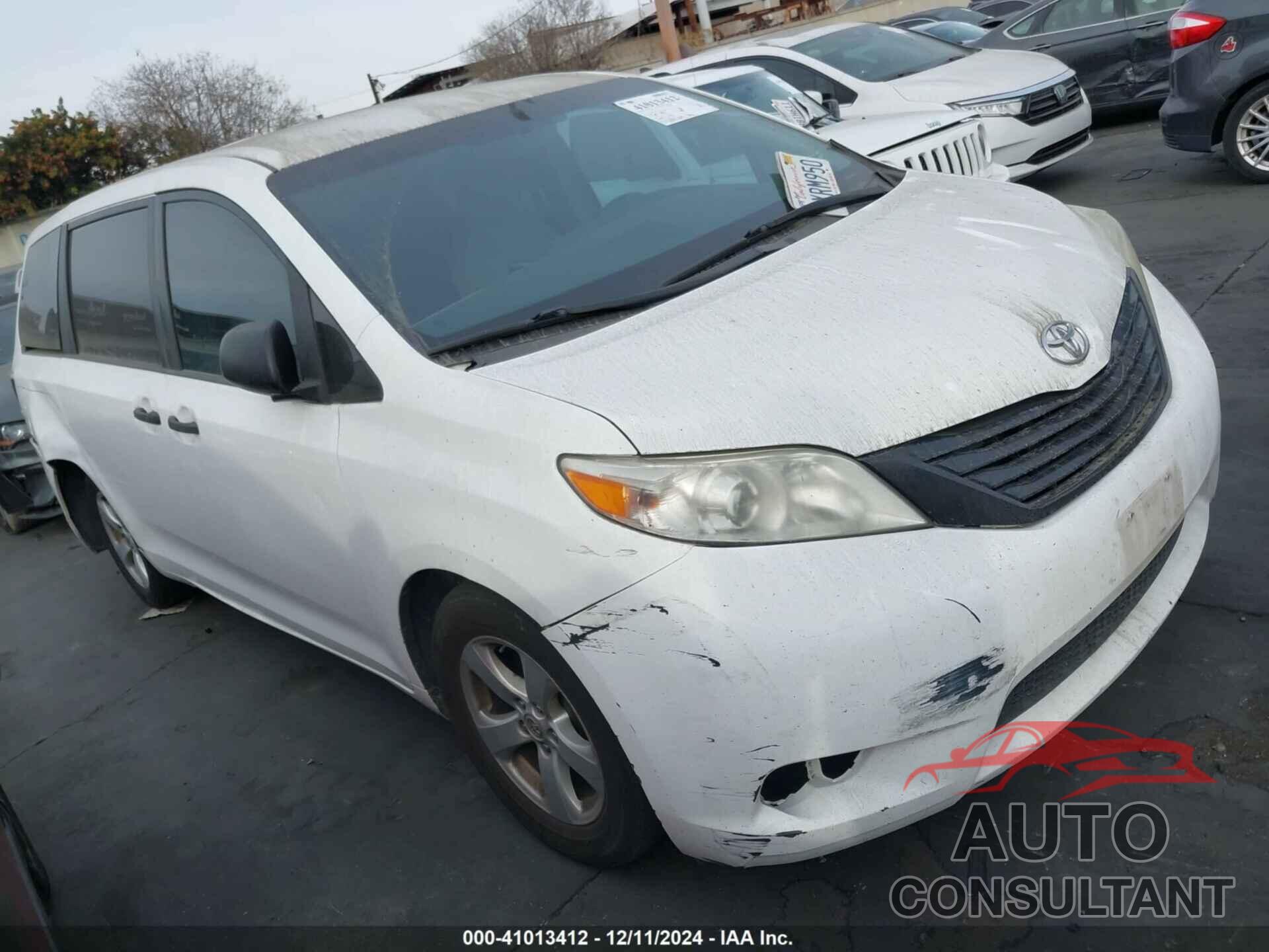 TOYOTA SIENNA 2017 - 5TDZZ3DC7HS840675