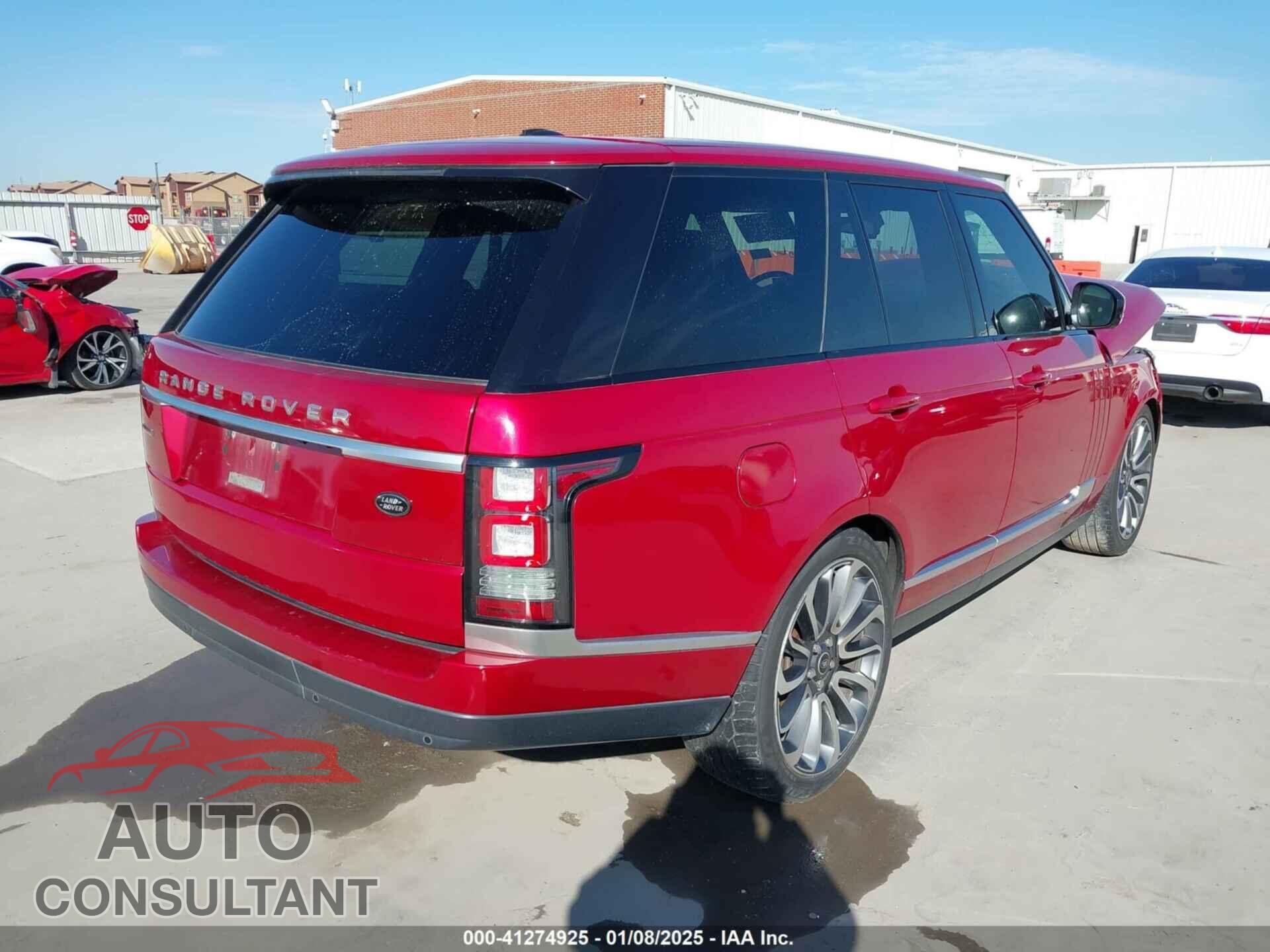 LAND ROVER RANGE ROVER 2013 - SALGS2EF8DA115469