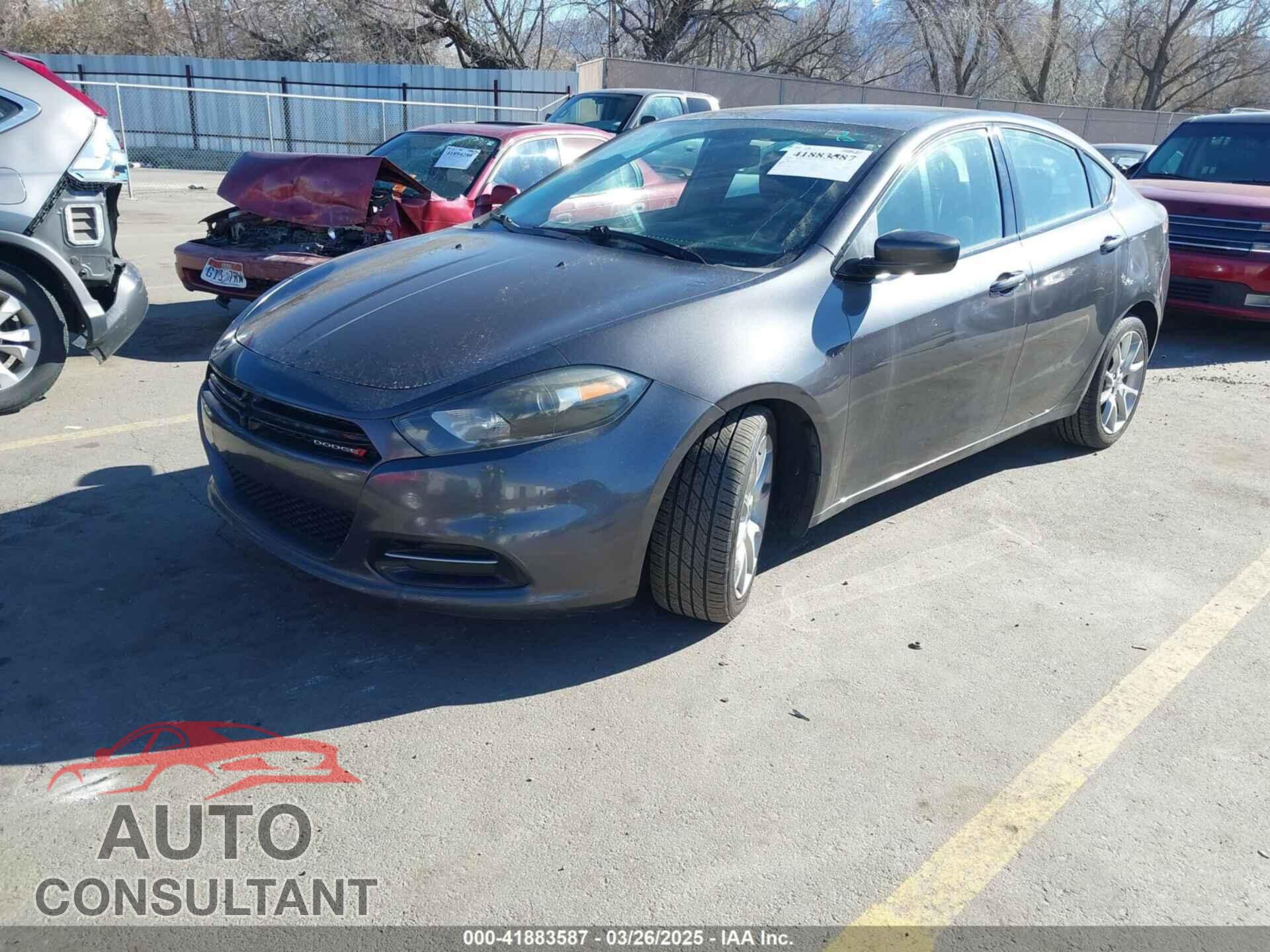 DODGE DART 2014 - 1C3CDFBB2ED741760