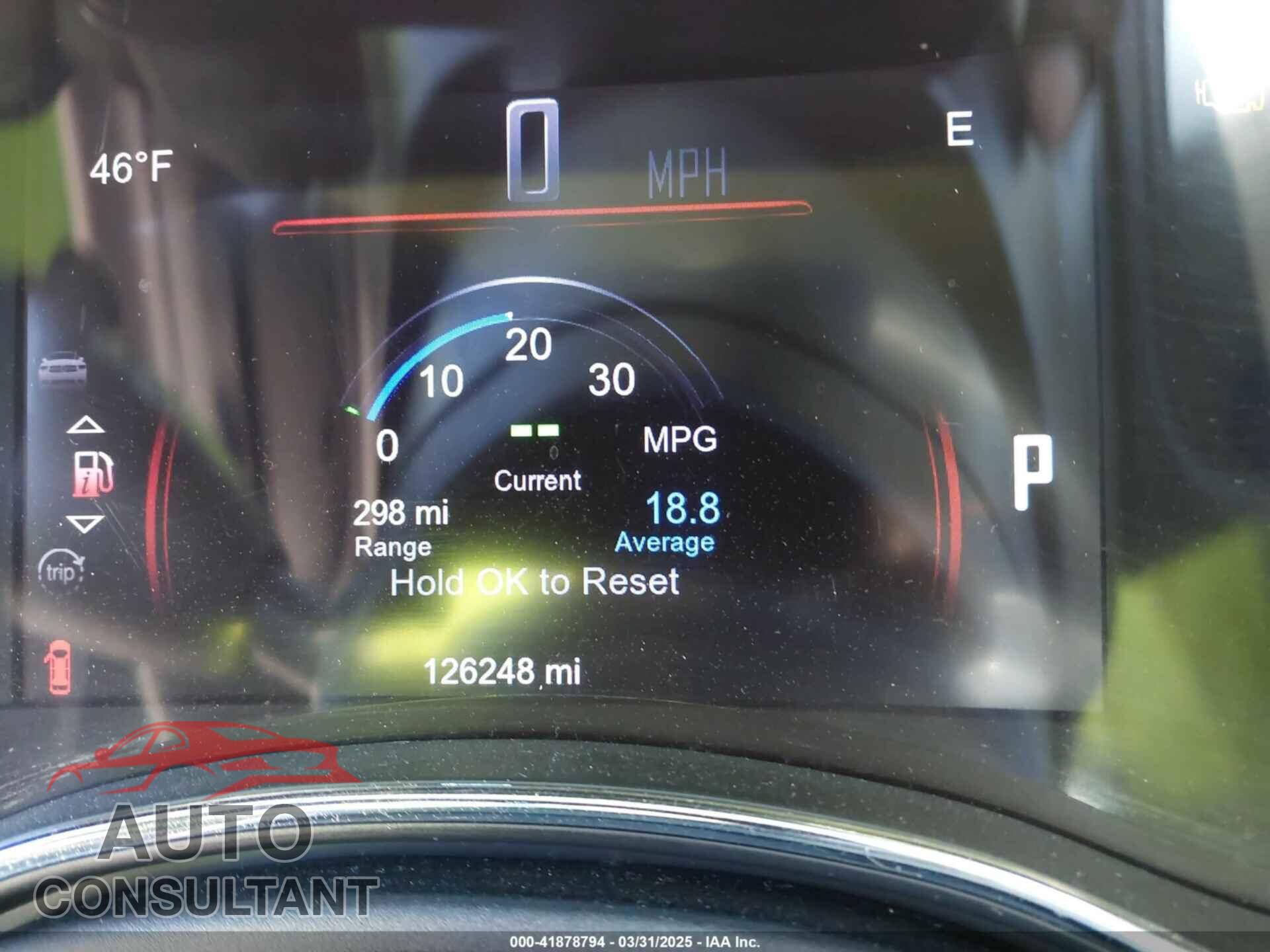 DODGE DURANGO 2014 - 1C4RDJAG5EC378110
