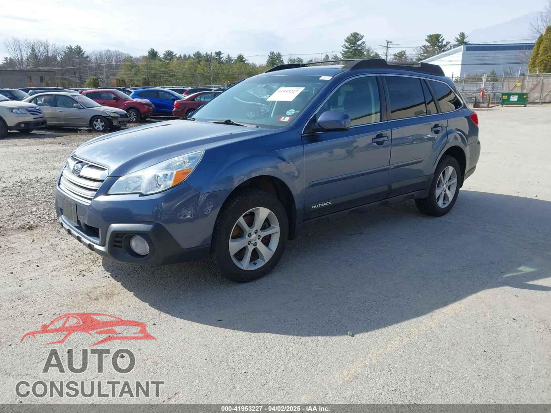 SUBARU OUTBACK 2014 - 4S4BRDMC8E2228541