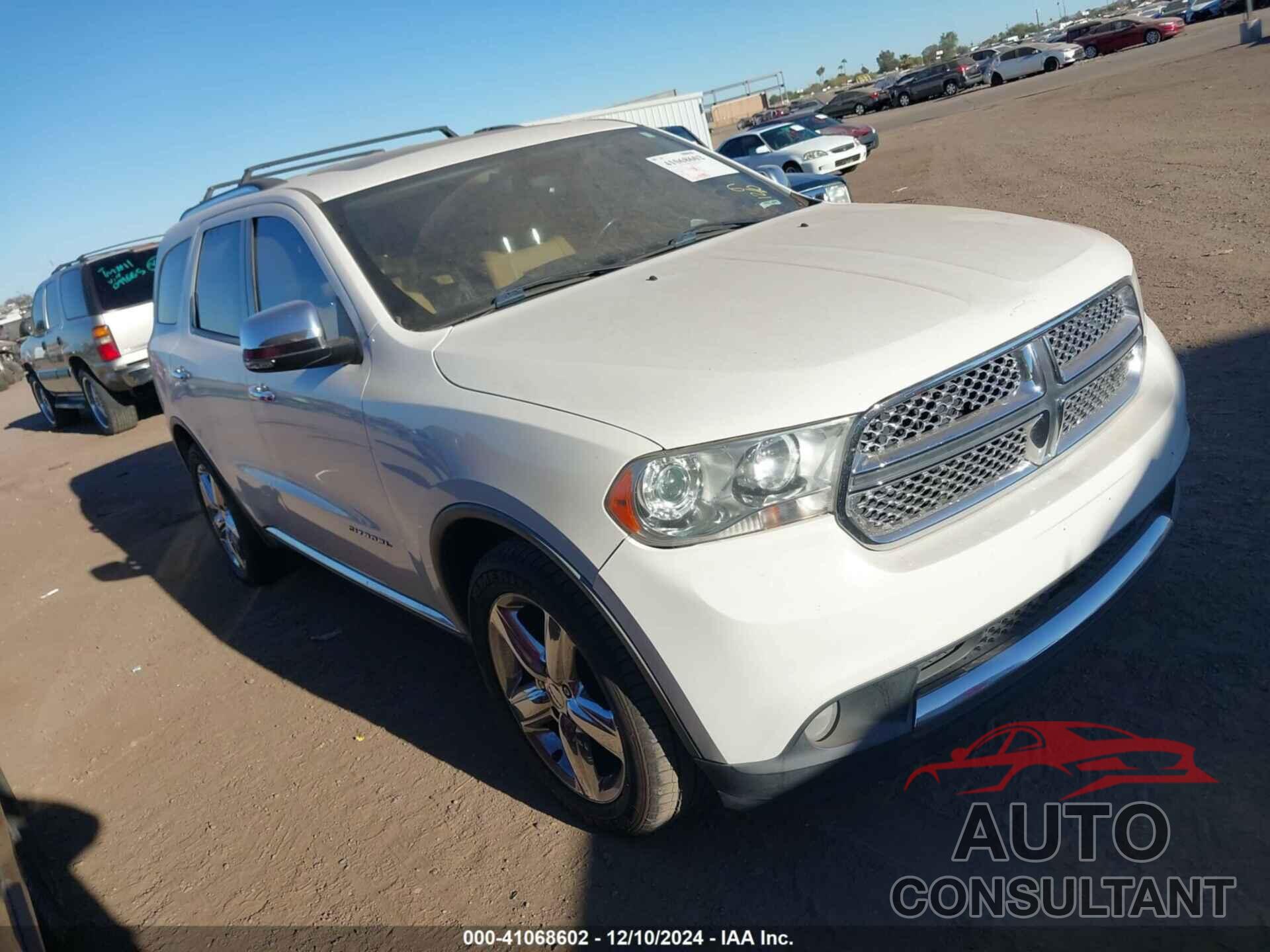 DODGE DURANGO 2012 - 1C4SDHET4CC130381