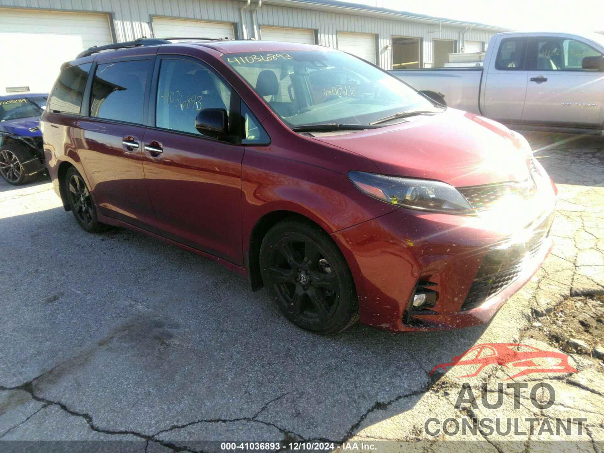 TOYOTA SIENNA 2020 - 5TDXZ3DC8LS024848