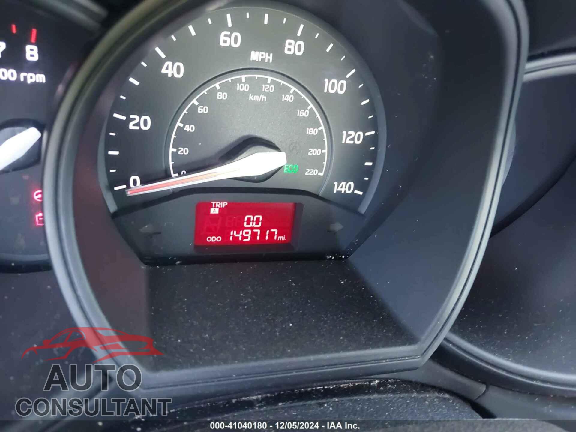 KIA RIO 2013 - KNADM4A31D6176108