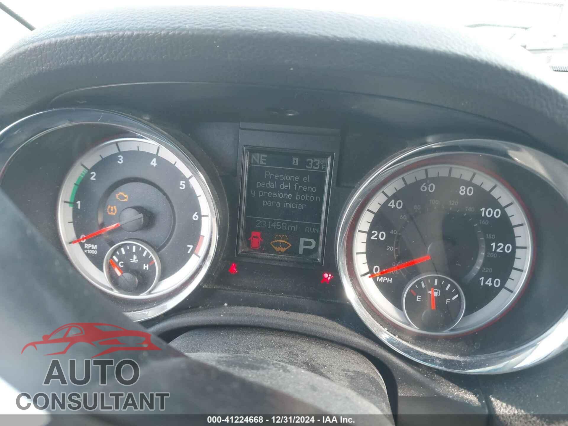 DODGE DURANGO 2011 - 1D4RE4GG3BC688731