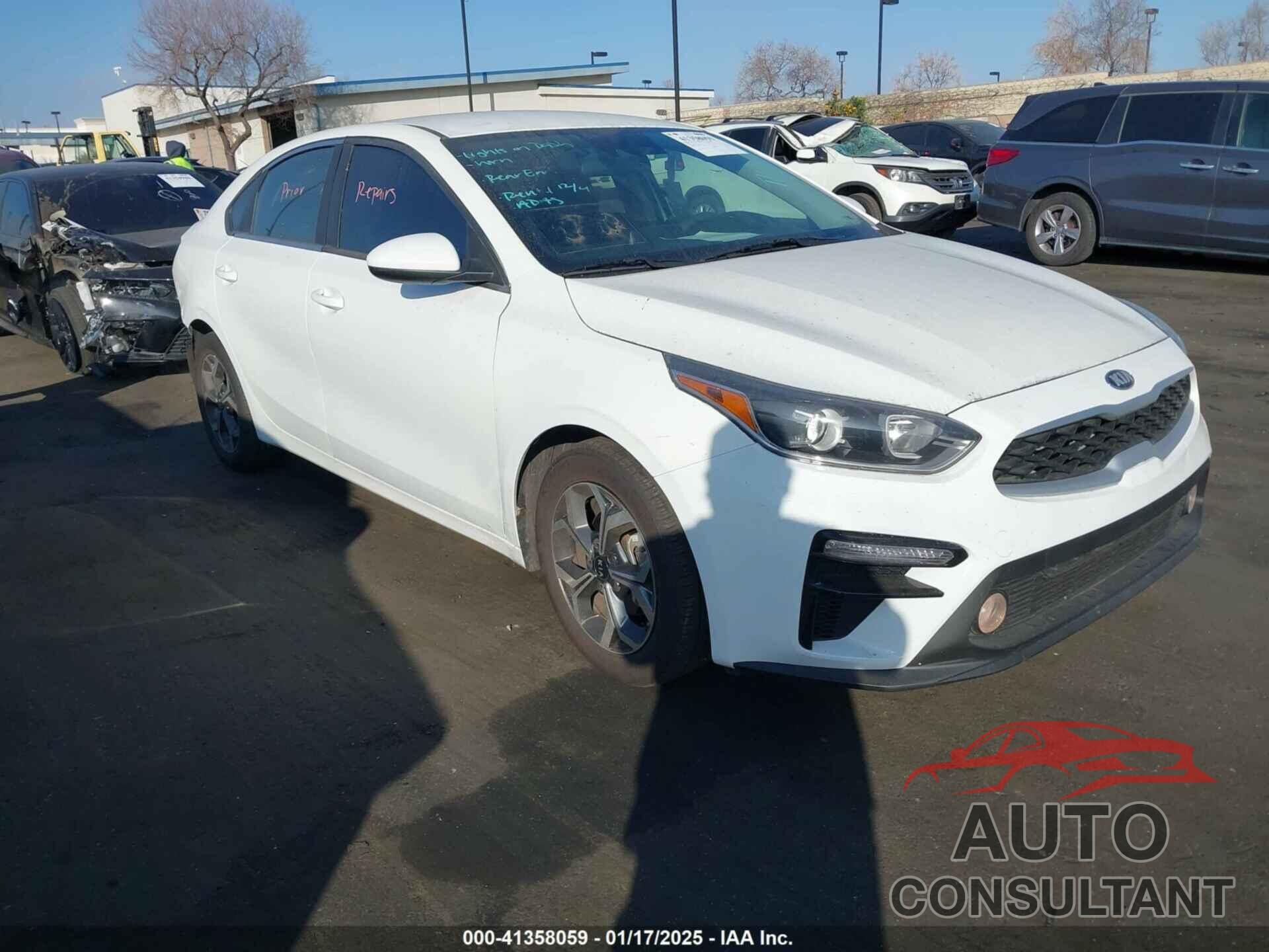 KIA FORTE 2019 - 3KPF24AD2KE043200