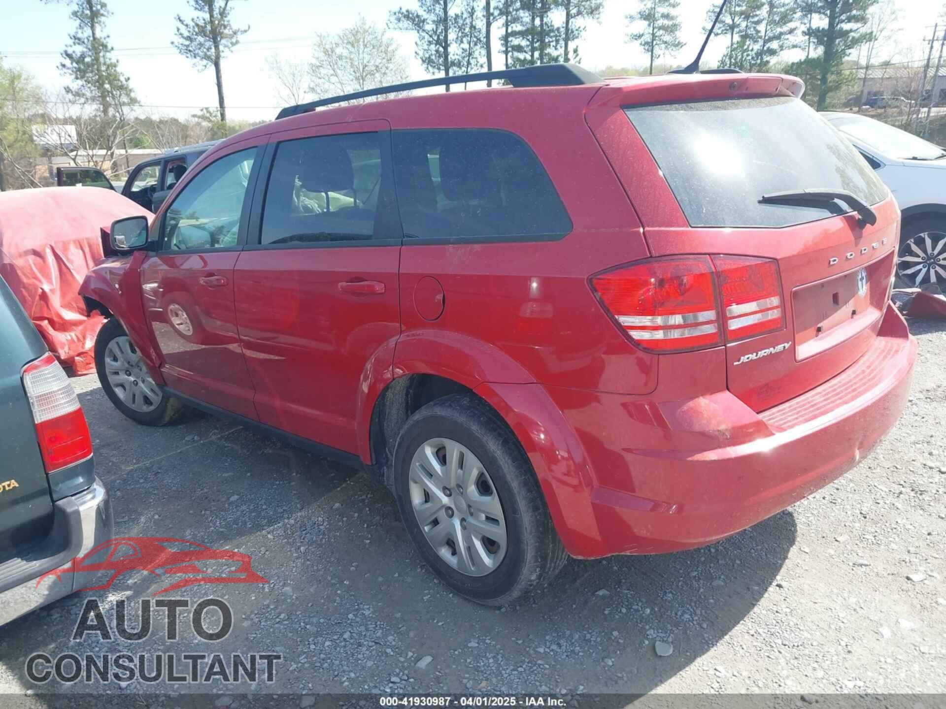DODGE JOURNEY 2017 - 3C4PDCAB1HT708406