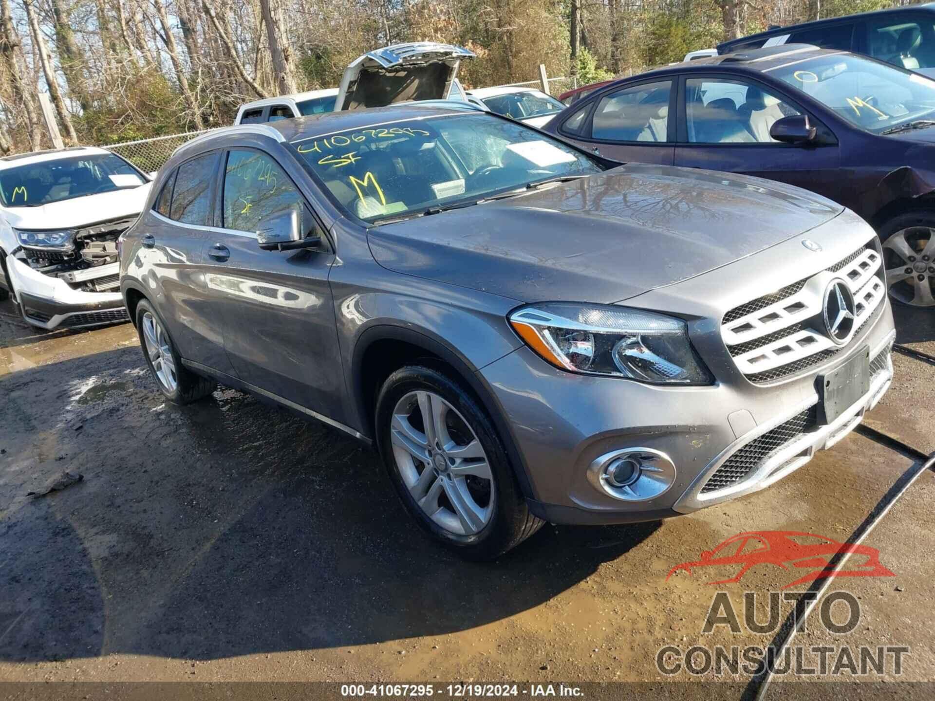 MERCEDES-BENZ GLA 250 2018 - WDCTG4GBXJJ369977