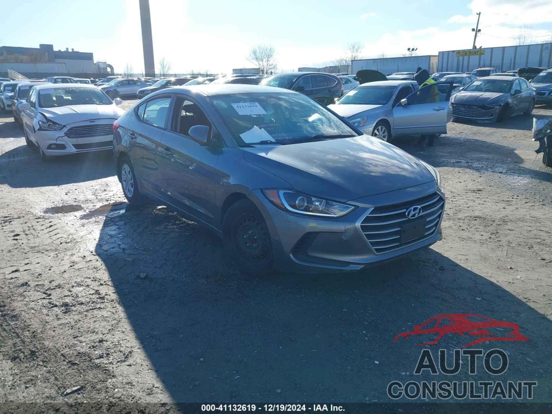 HYUNDAI ELANTRA 2018 - 5NPD74LF5JH397035