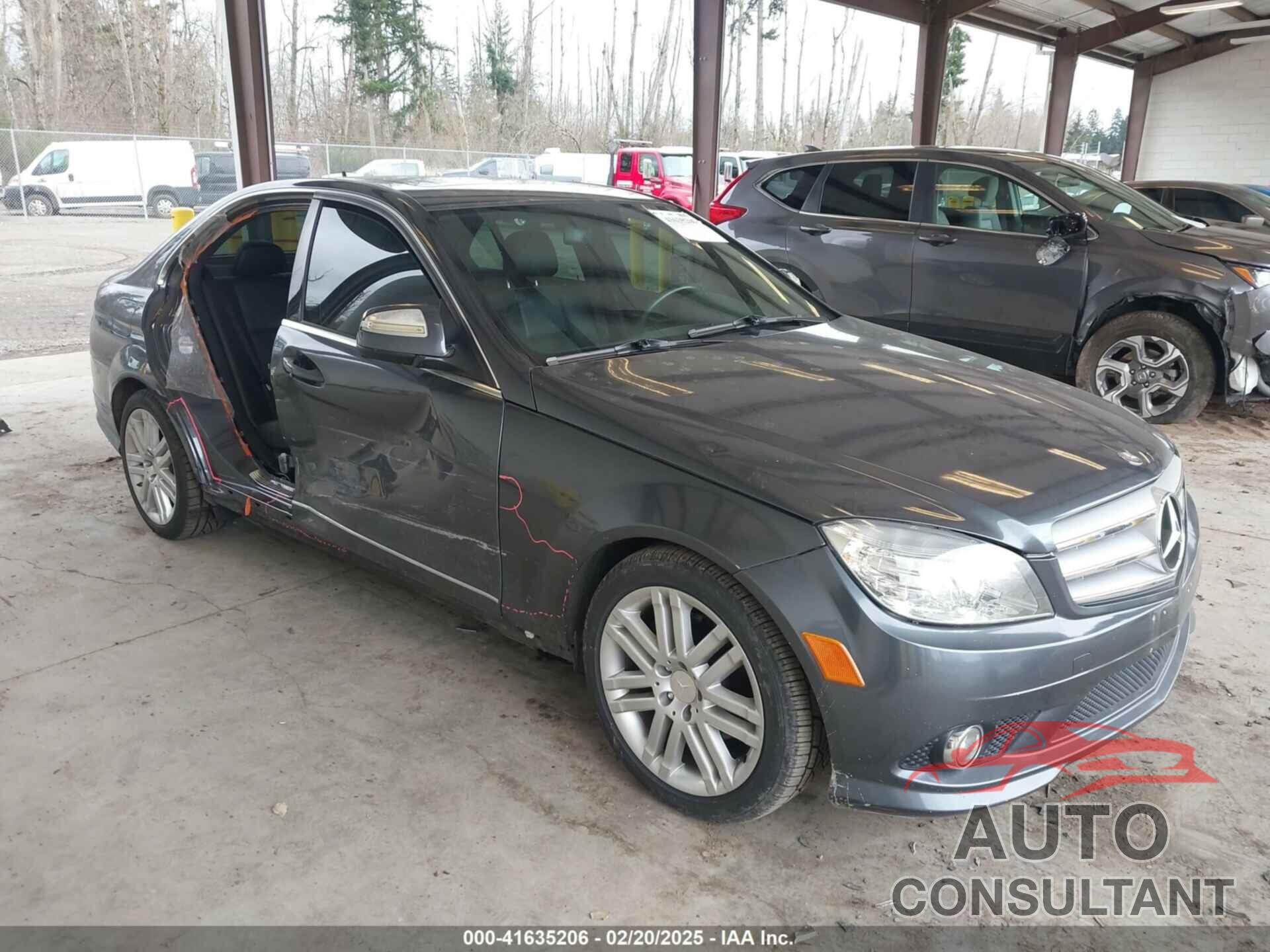 MERCEDES-BENZ C 300 2009 - WDDGF54X19R064208
