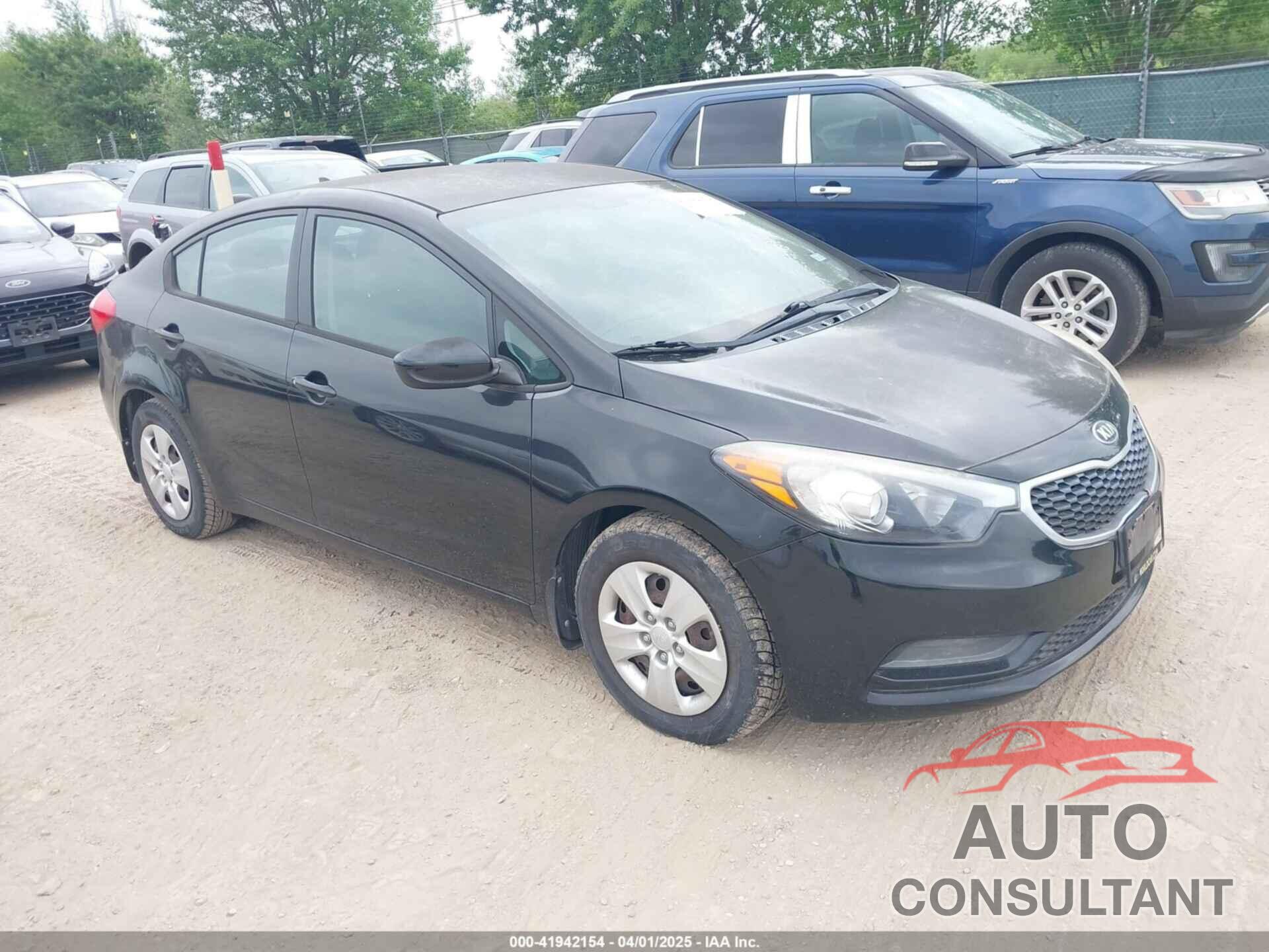KIA FORTE 2015 - KNAFK4A61F5260706