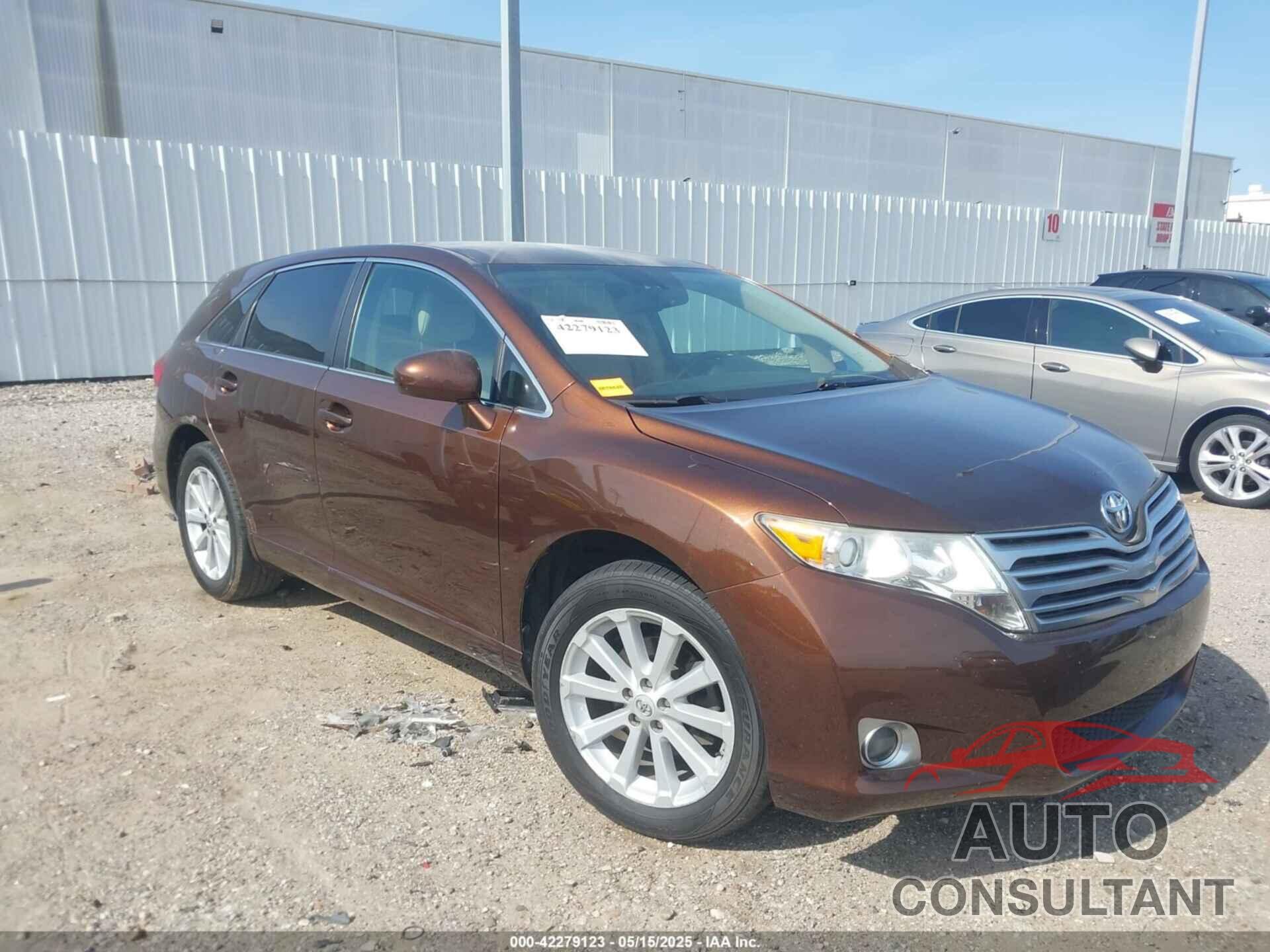 TOYOTA VENZA 2010 - 4T3ZA3BB2AU020879