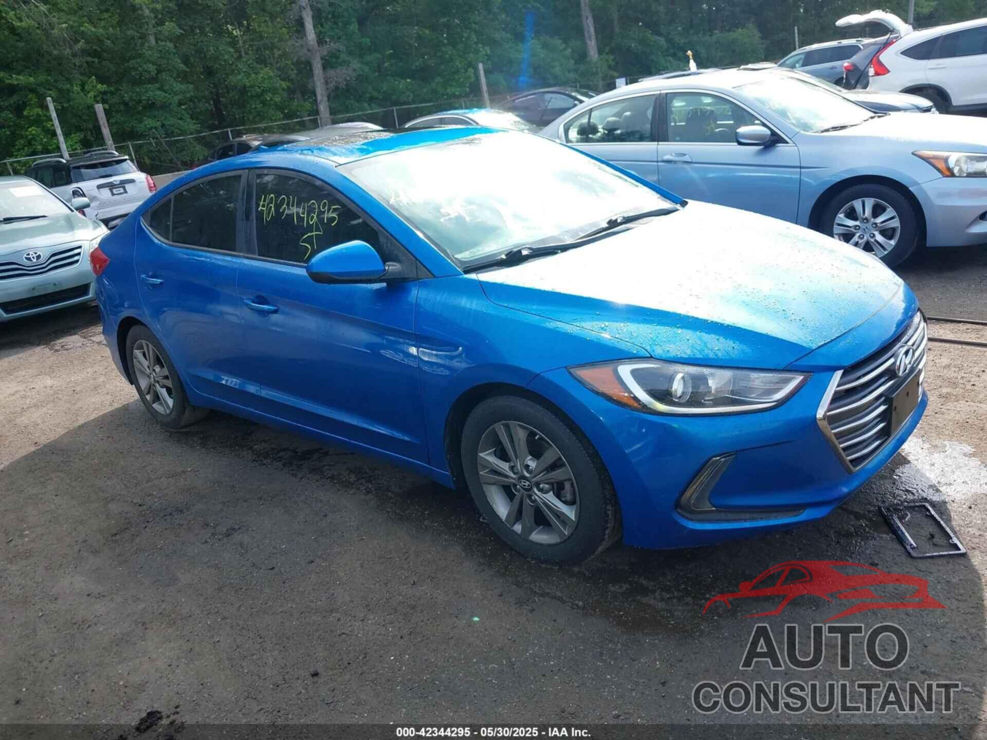 HYUNDAI ELANTRA 2018 - 5NPD84LF5JH401288