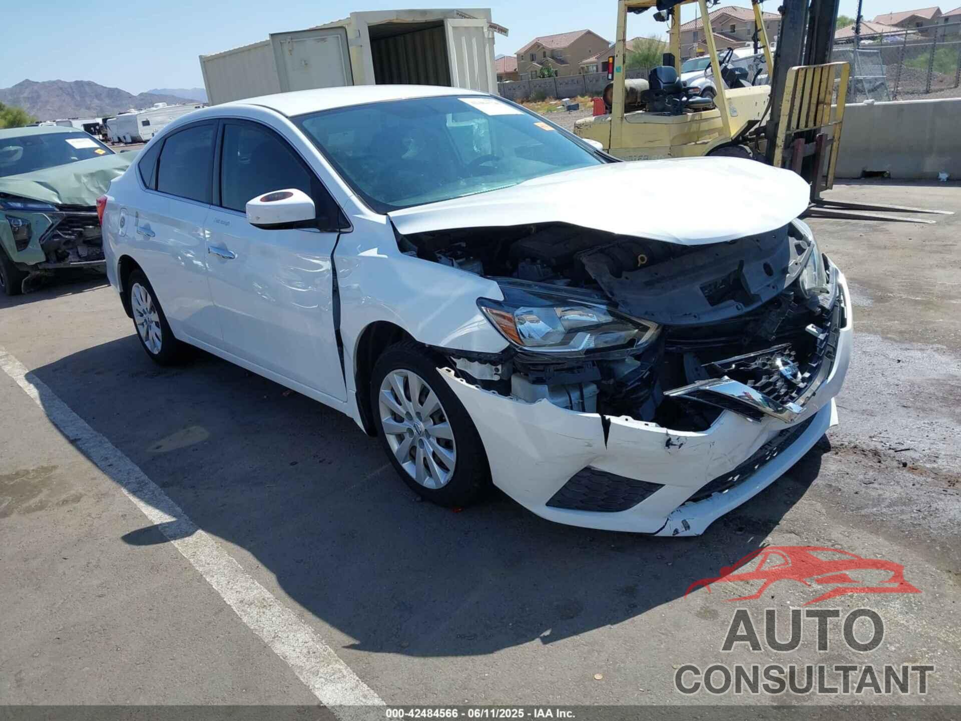 NISSAN SENTRA 2017 - 3N1AB7APXHY248697
