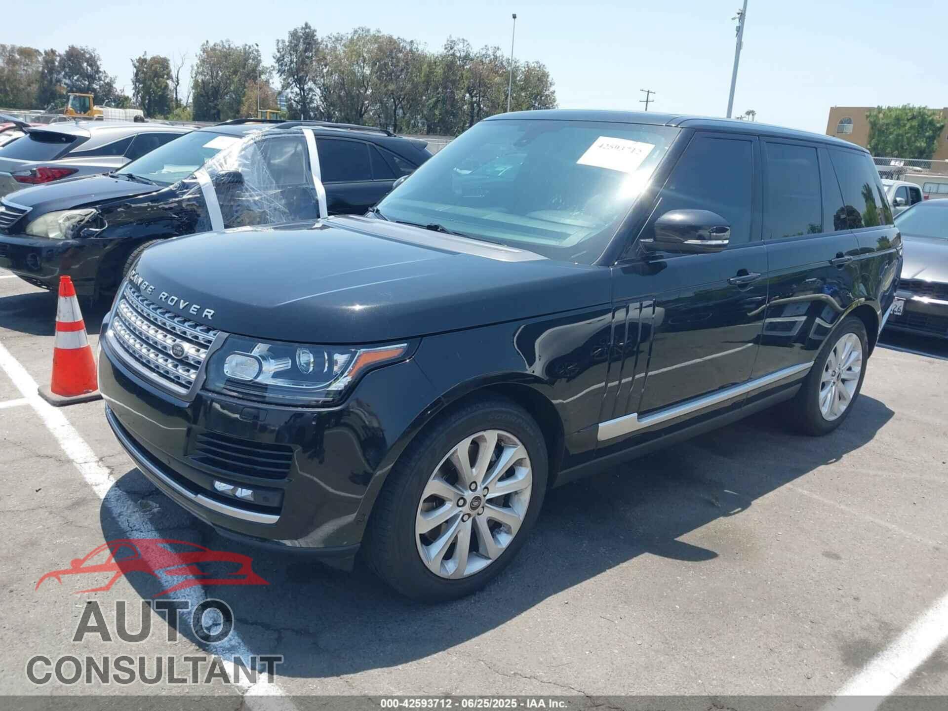 LAND ROVER RANGE ROVER 2013 - SALGS2DF1DA118926