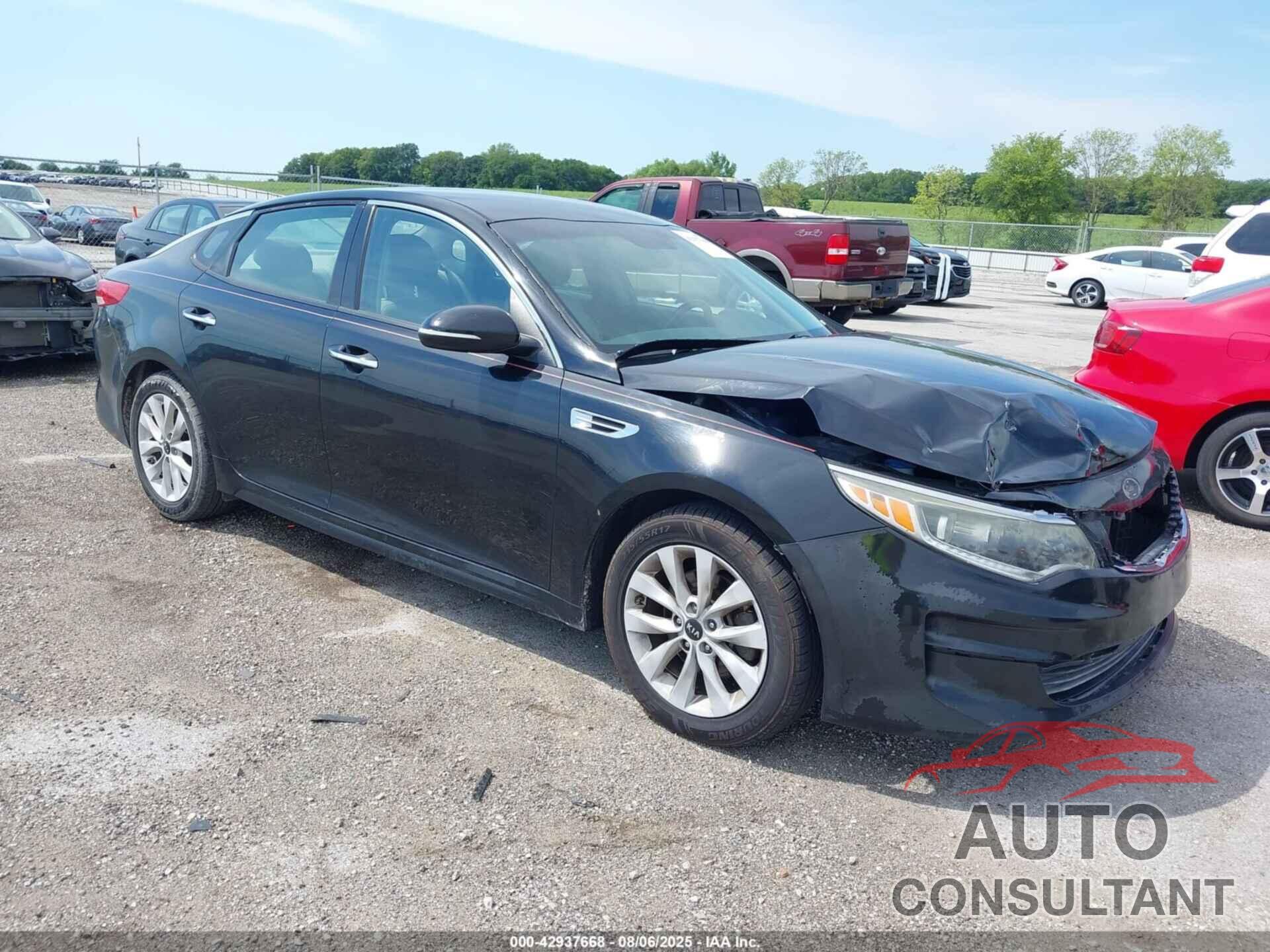 KIA OPTIMA 2018 - 5XXGU4L34JG226400