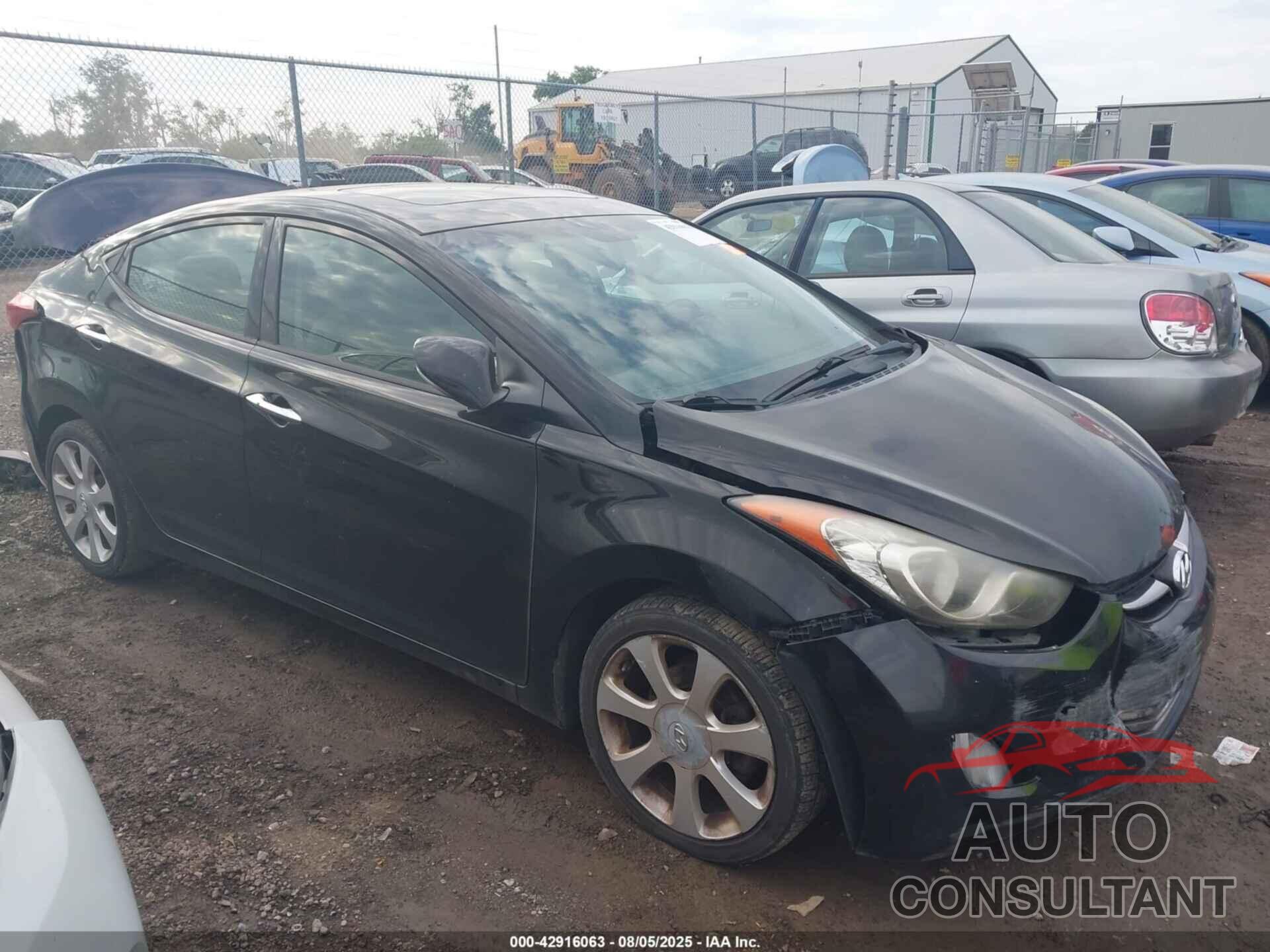HYUNDAI ELANTRA 2013 - KMHDH4AE2DU727551