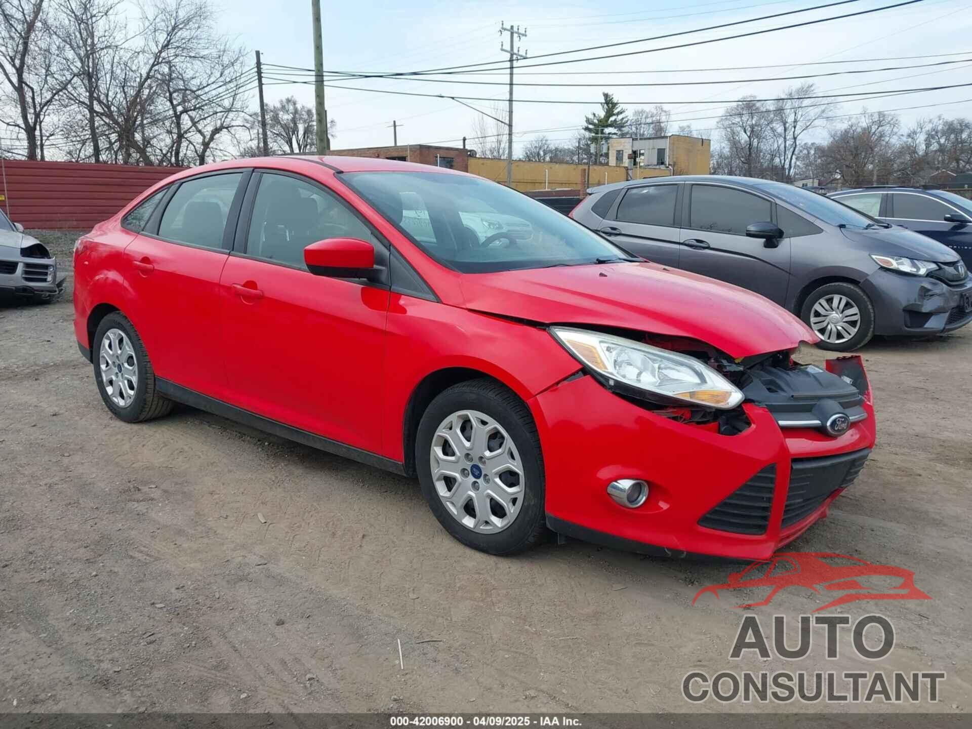 FORD FOCUS 2012 - 1FAHP3F28CL376141