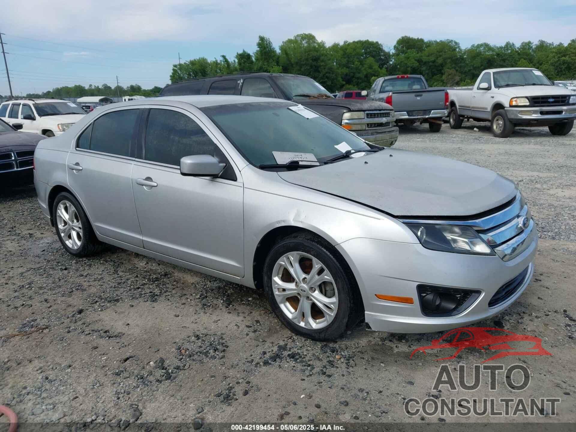 FORD FUSION 2012 - 3FAHP0HA7CR292042
