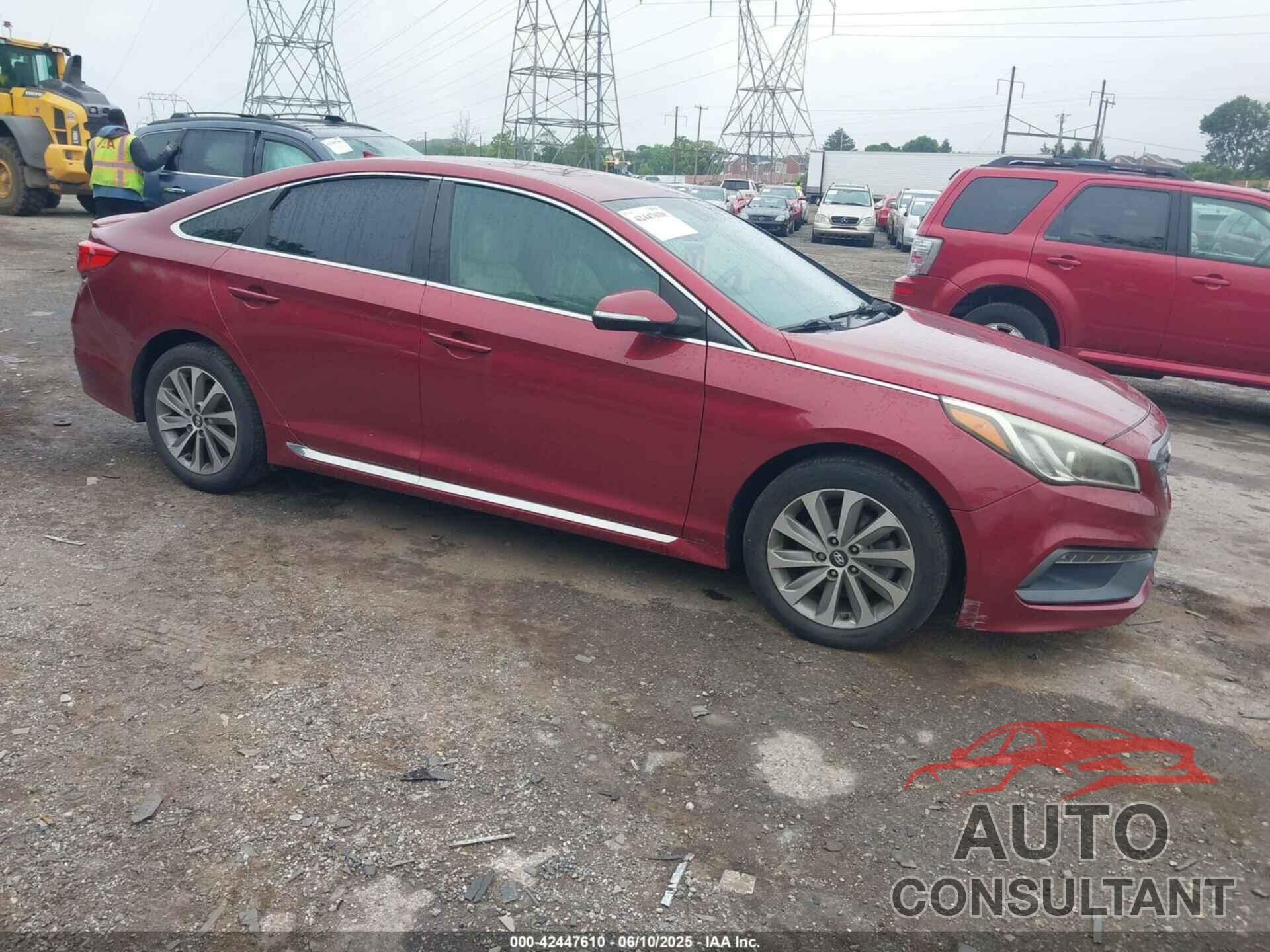 HYUNDAI SONATA 2016 - 5NPE34AF9GH328182
