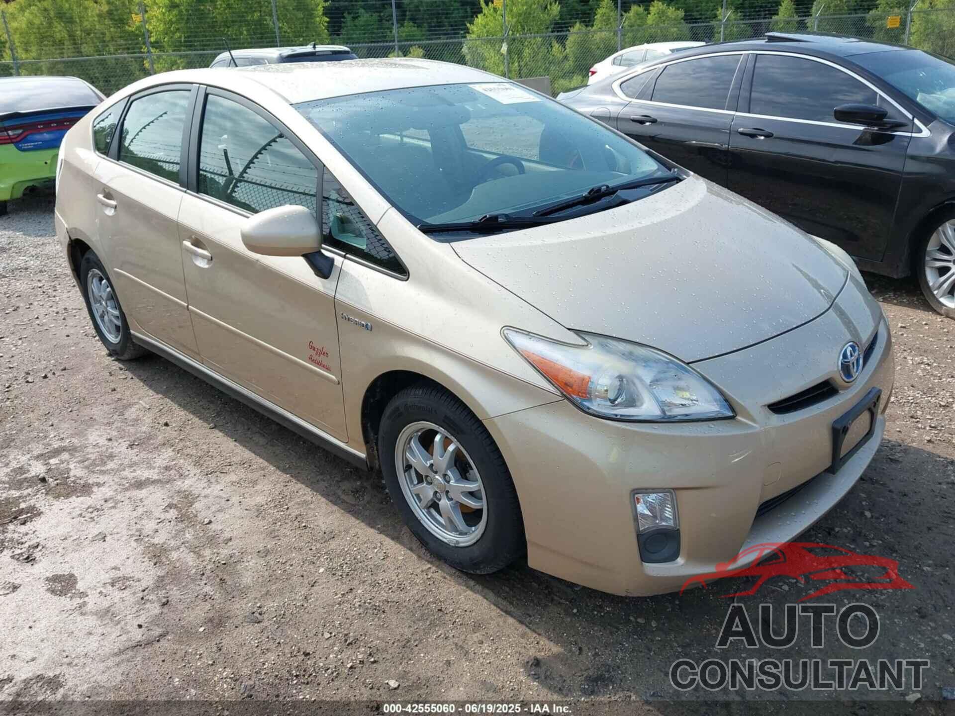 TOYOTA PRIUS 2010 - JTDKN3DU3A0025565