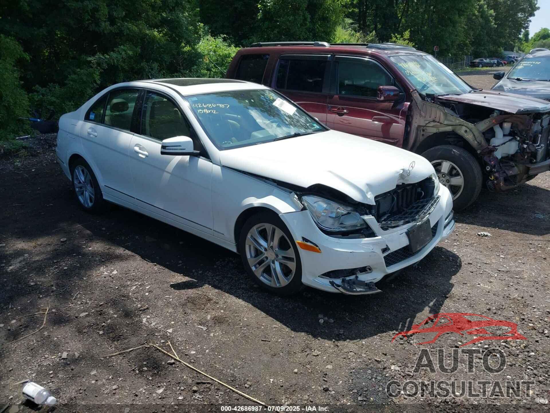 MERCEDES-BENZ C 300 2013 - WDDGF8ABXDA842362