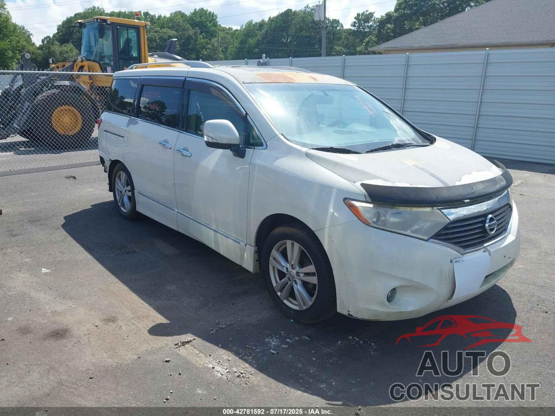 NISSAN QUEST 2011 - JN8AE2KP2B9005621