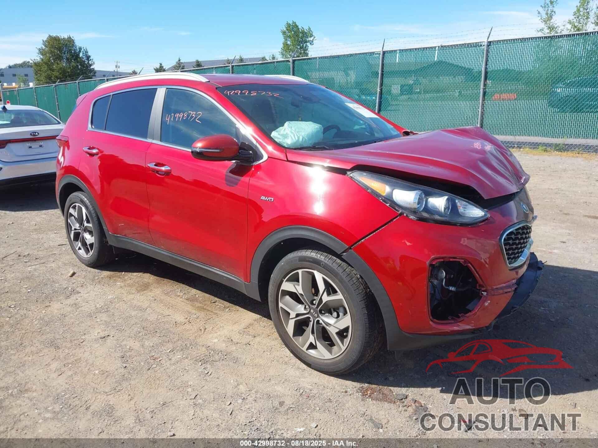 KIA SPORTAGE 2021 - KNDPNCAC5M7918737