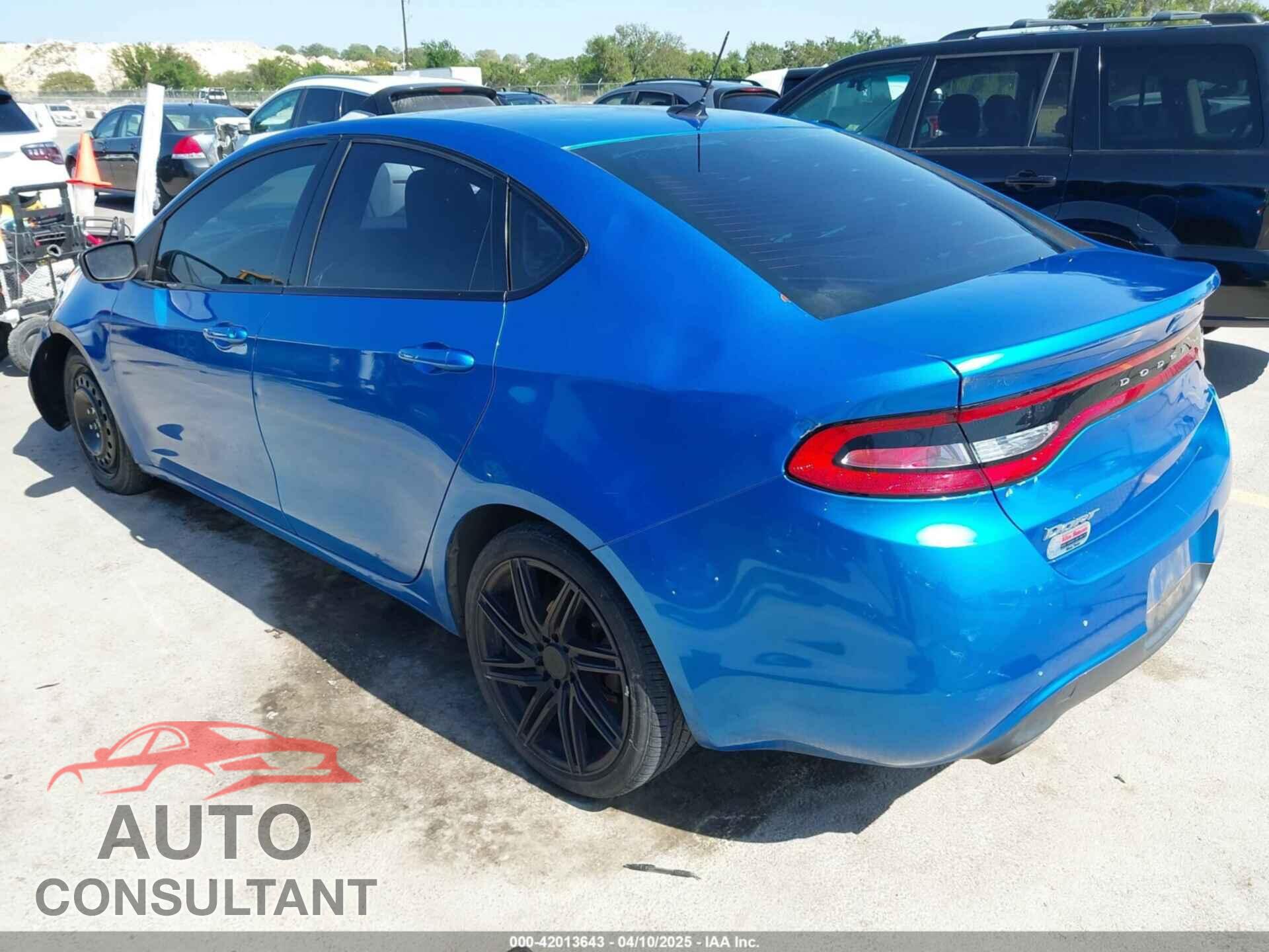DODGE DART 2015 - 1C3CDFBB2FD378443