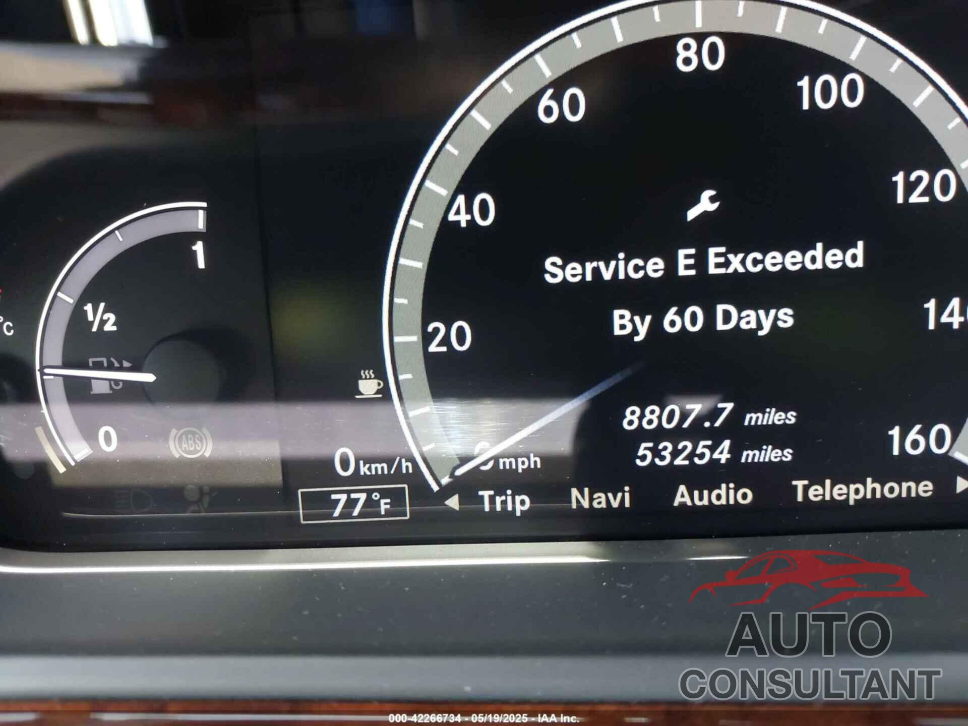 MERCEDES-BENZ S 550 2010 - WDDNG7BB9AA347420