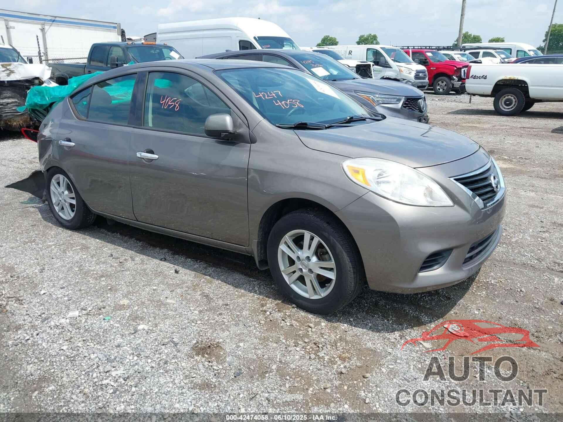 NISSAN VERSA 2014 - 3N1CN7AP0EL857421