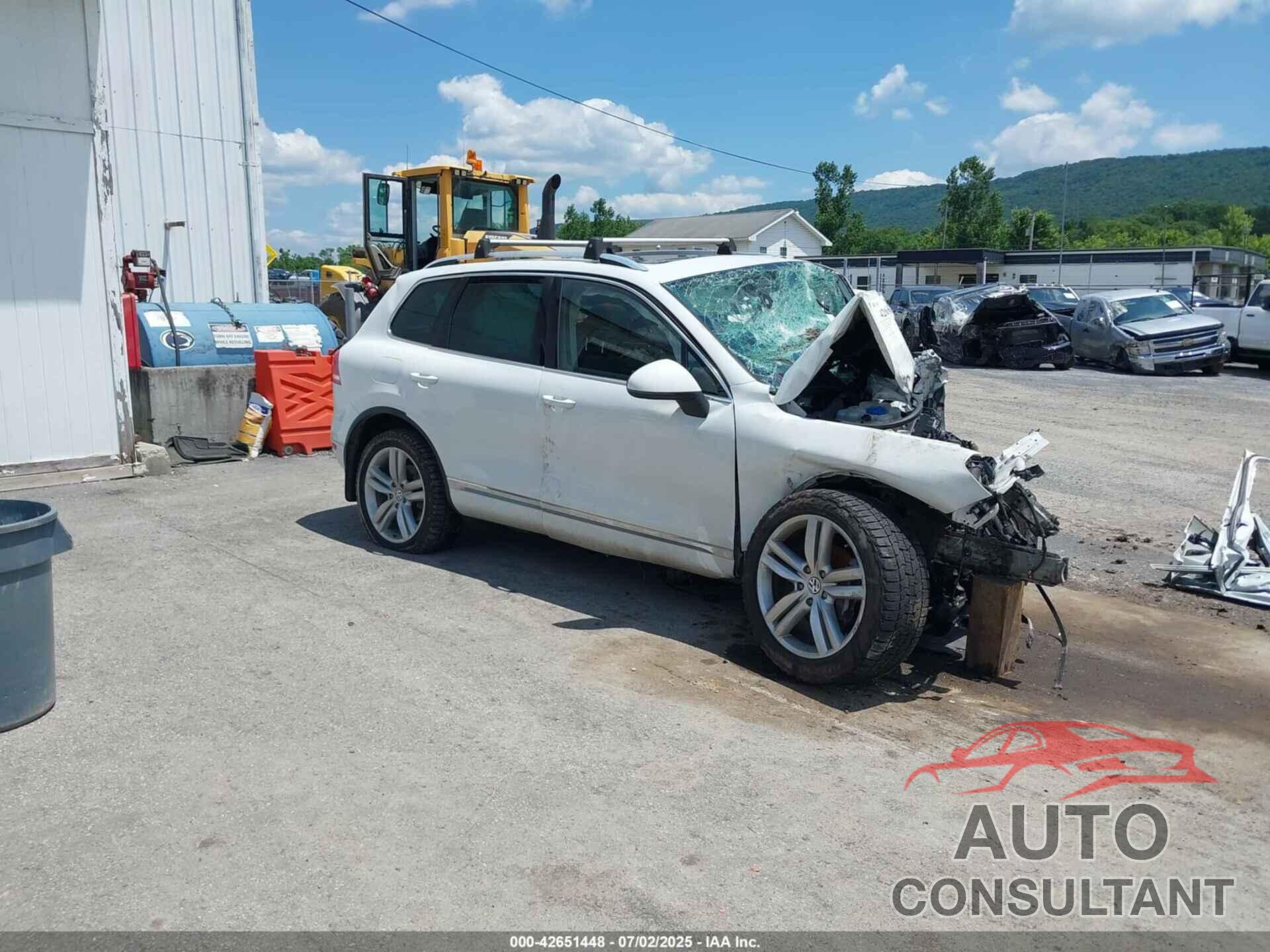 VOLKSWAGEN TOUAREG 2013 - WVGEP9BP9DD012075