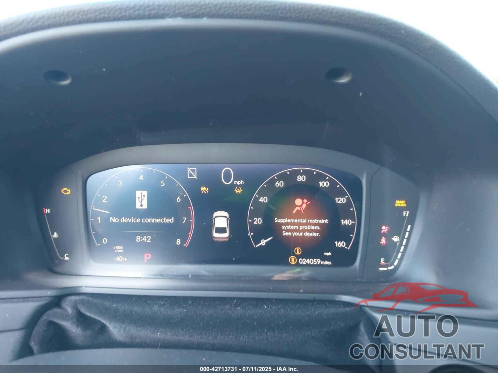 HONDA ACCORD 2023 - 1HGCY1F38PA007300